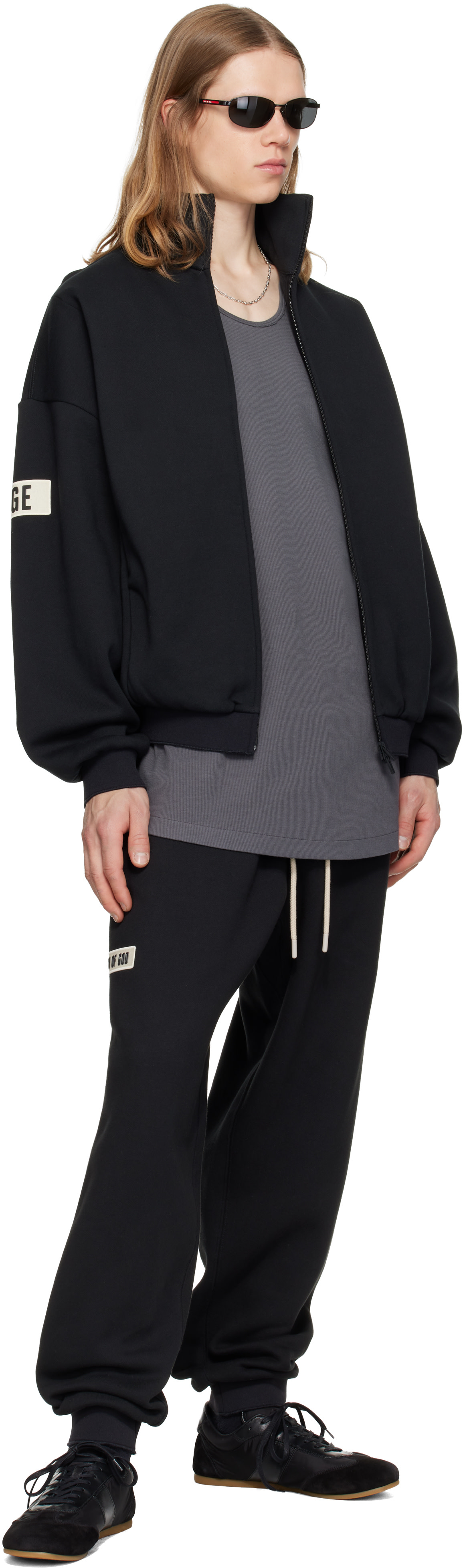 Fear of God ESSENTIALS - Black Classic Fit Sweatpants