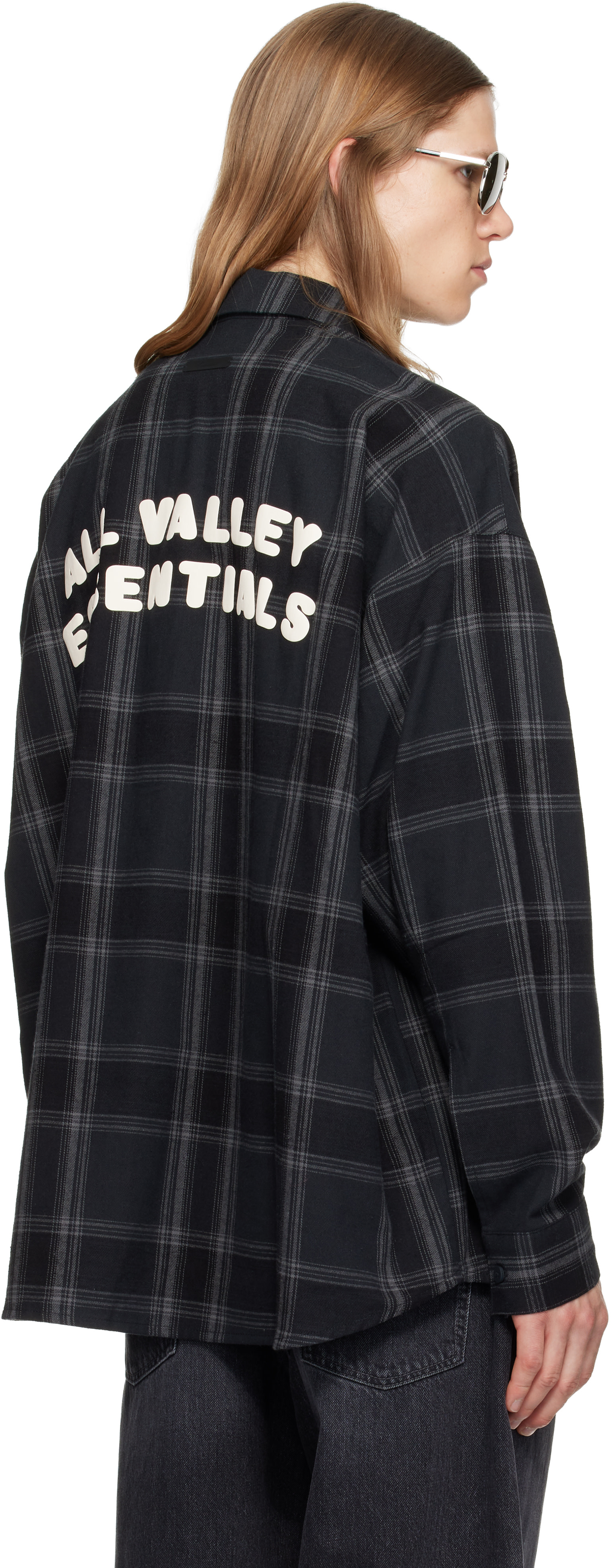 Fear of God ESSENTIALS - Black Button Up Shirt