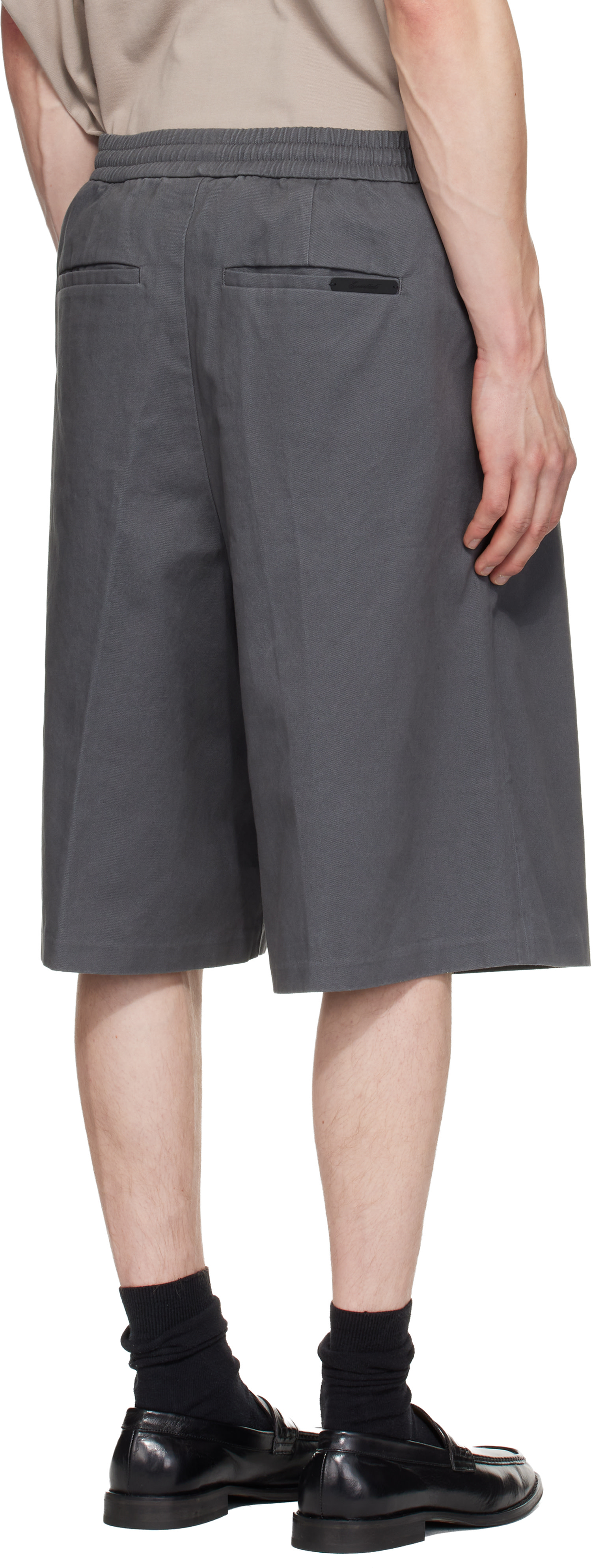 Fear of God ESSENTIALS - Gray Relaxed Drawstring Shorts