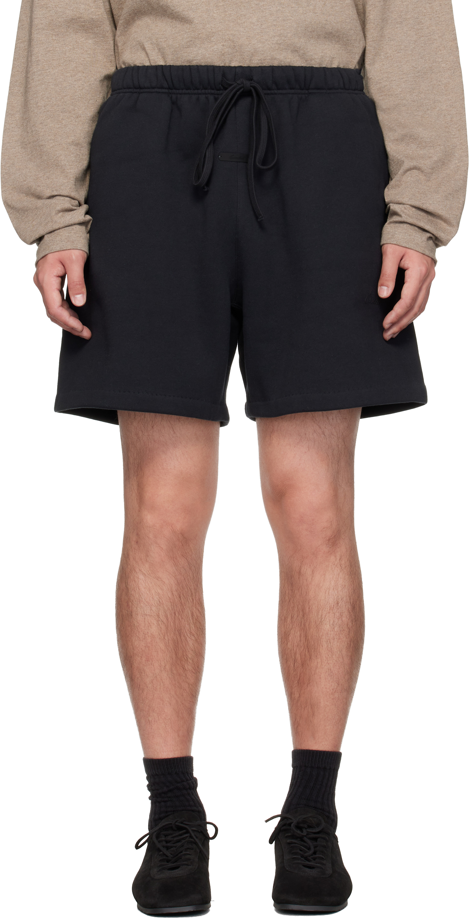 Fear of God ESSENTIALS - Black Classic Sweat Shorts