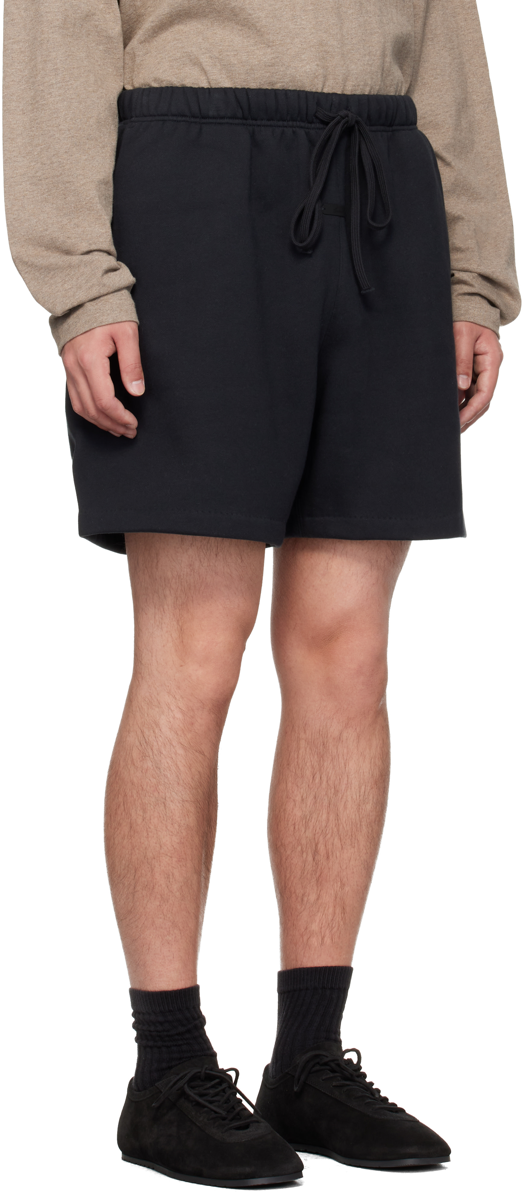 Fear of God ESSENTIALS - Black Classic Sweat Shorts