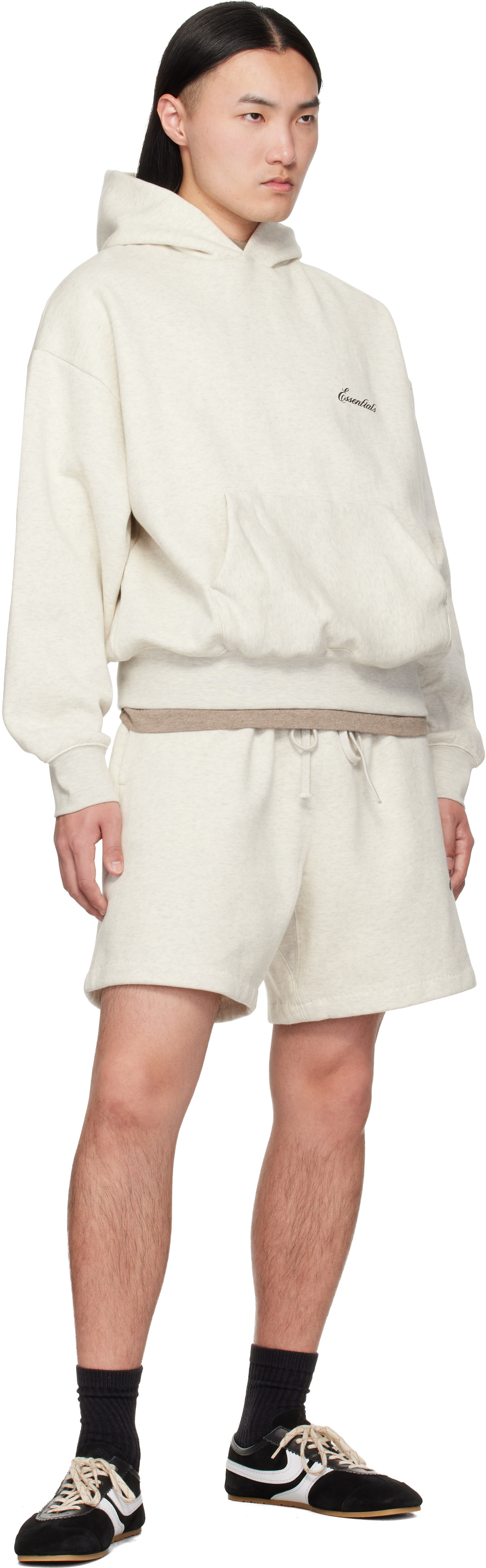 Fear of God ESSENTIALS - Off-White Classic Sweat Shorts