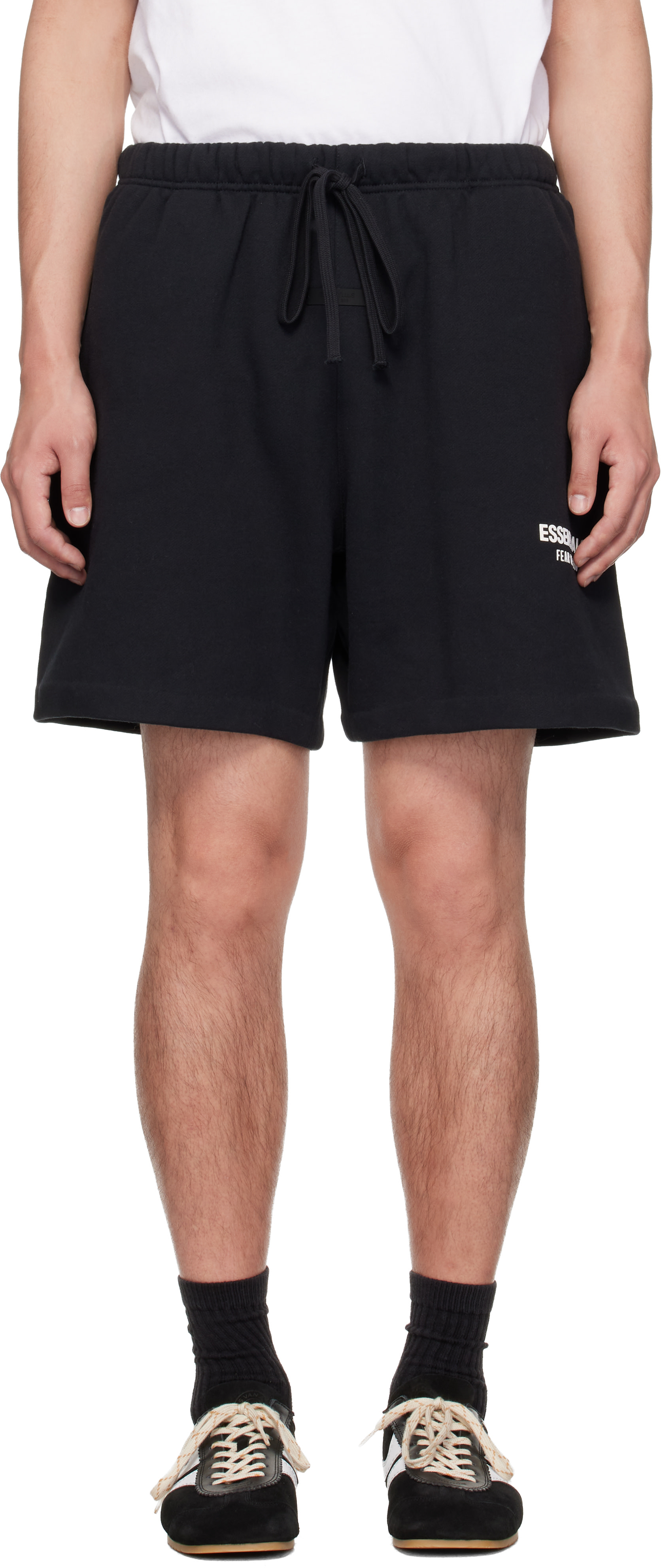 Fear of God ESSENTIALS - Black Classic Sweat Shorts