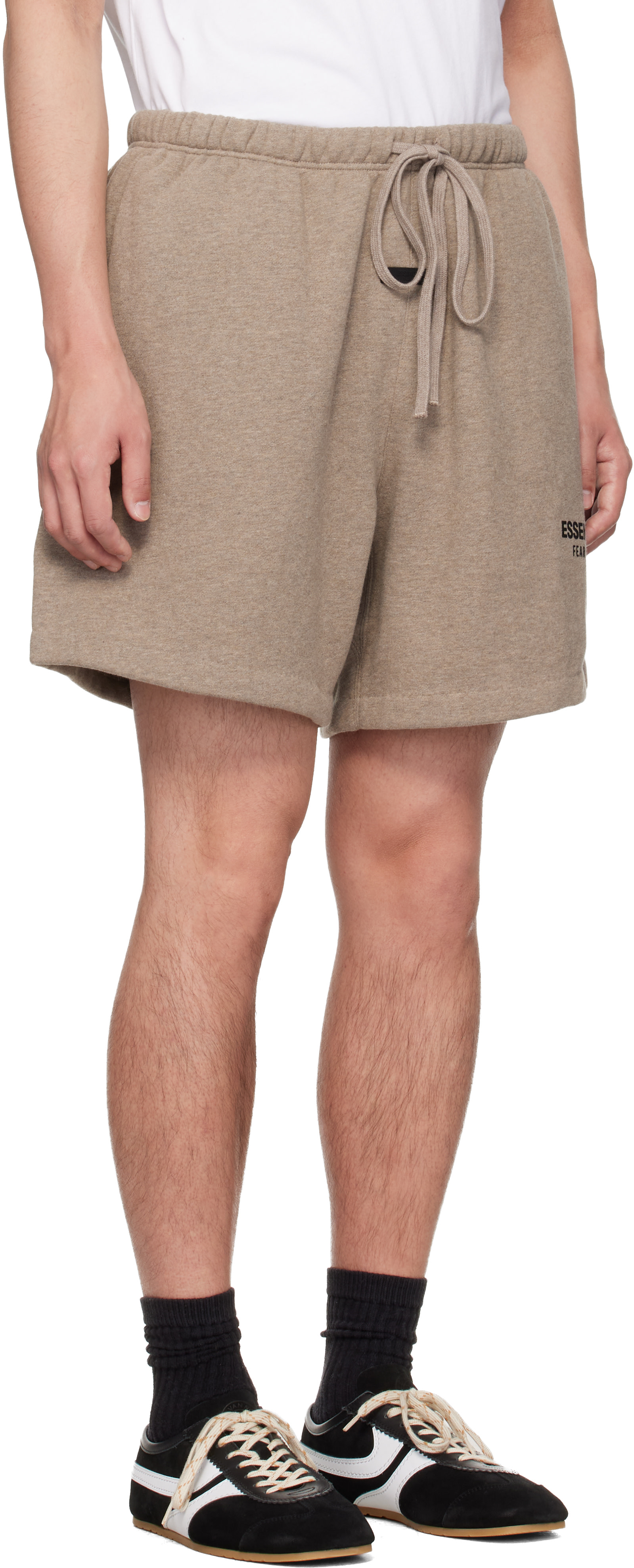 Fear of God ESSENTIALS - Beige Classic Sweat Shorts
