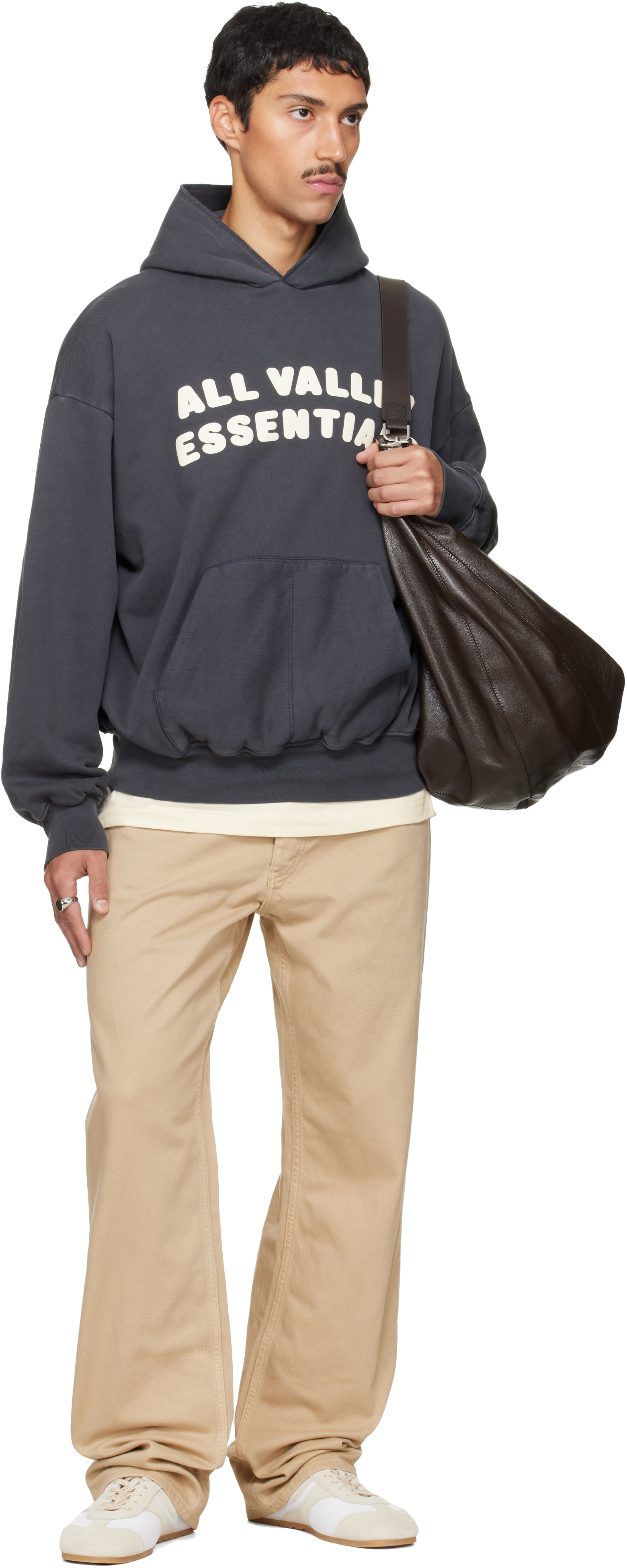 Fear of God ESSENTIALS - Pull à capuche 90s gris