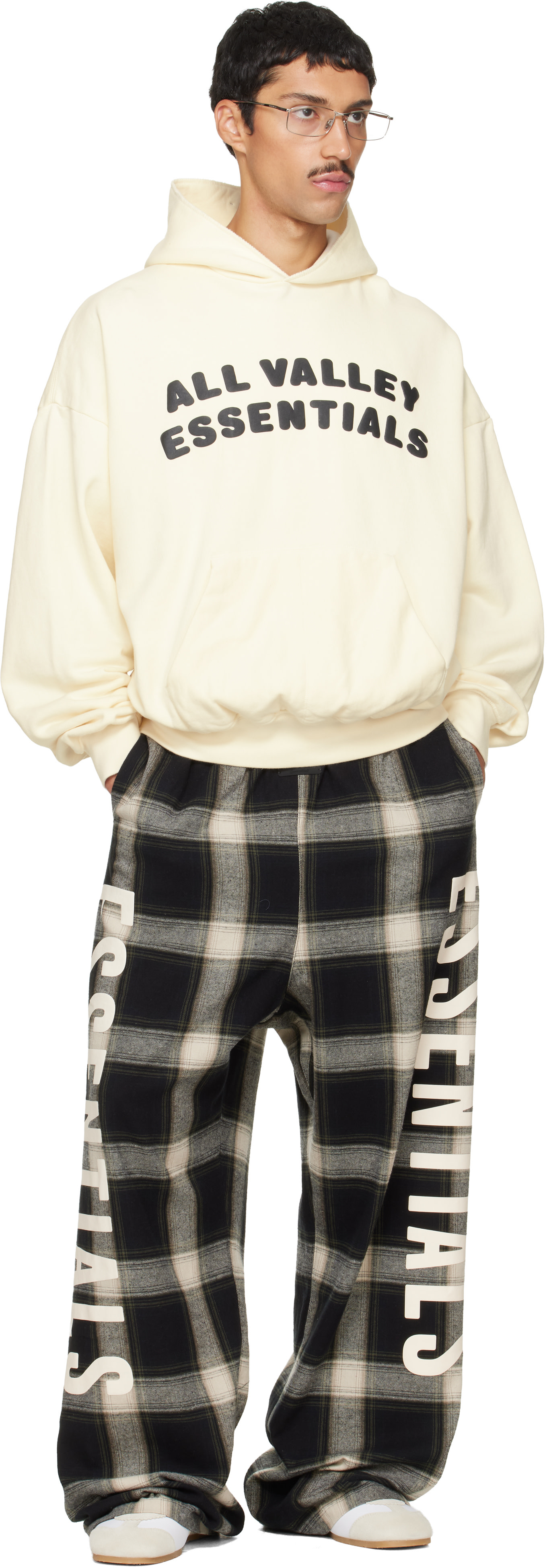 Fear of God ESSENTIALS - Off-White 90s Hoodie