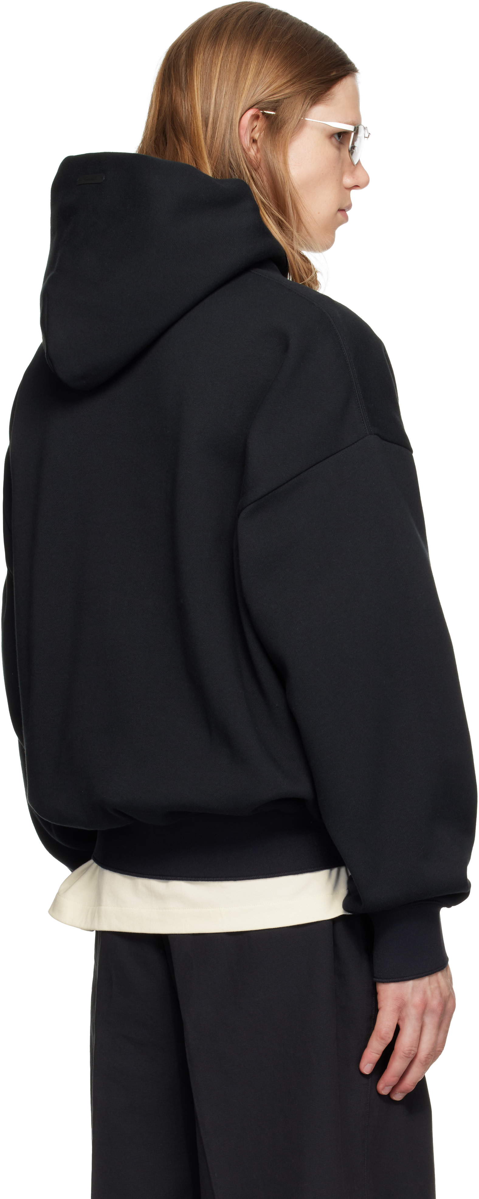 Fear of God ESSENTIALS - Black 90s Hoodie