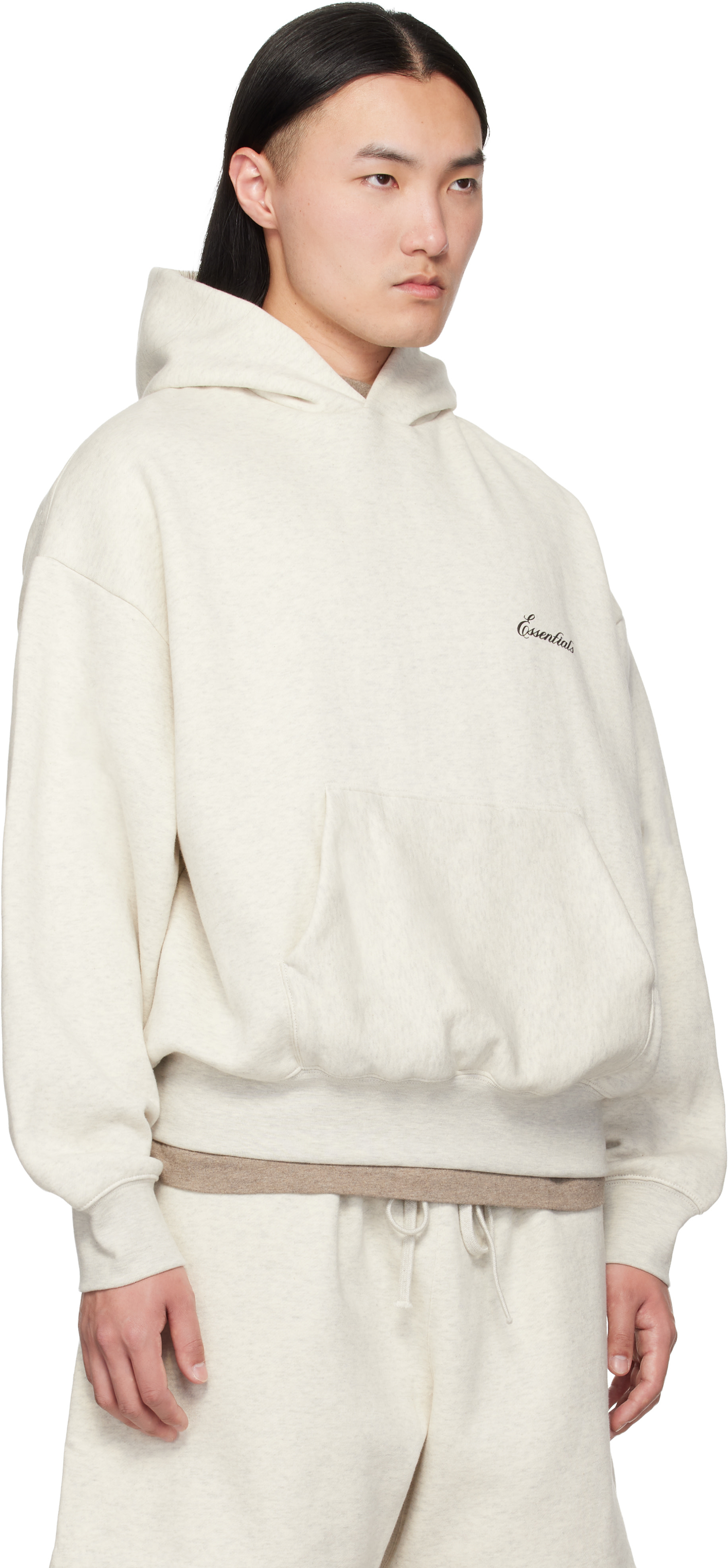 Fear of God ESSENTIALS - Off-White Classic Hoodie