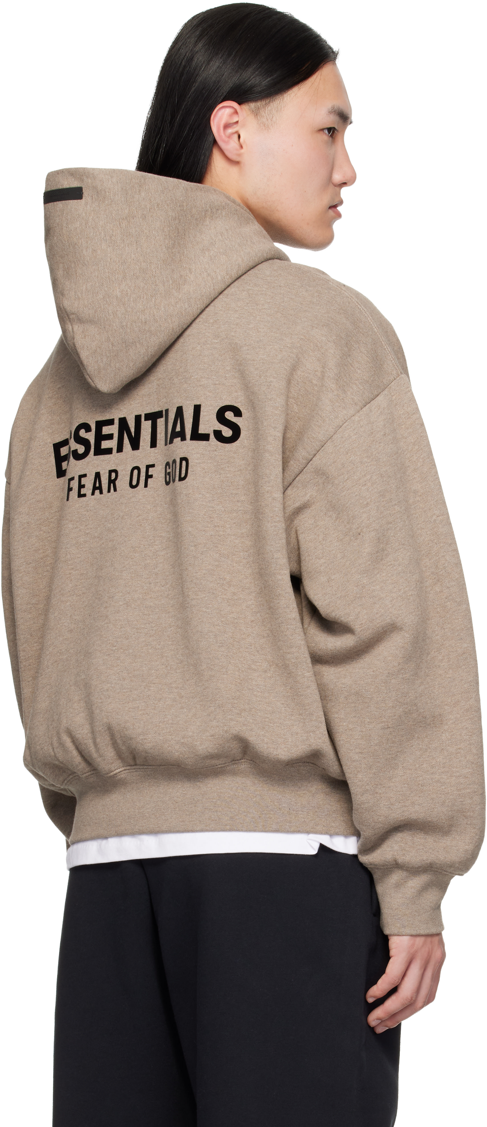 Fear of God ESSENTIALS - Beige Classic Hoodie