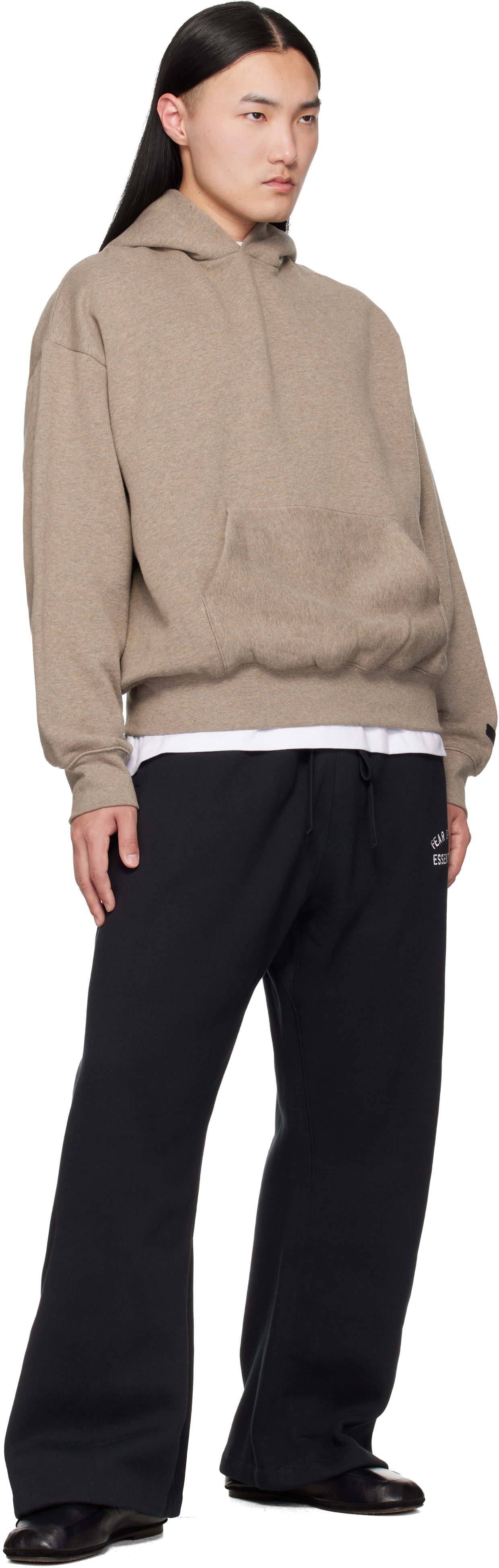 Fear of God ESSENTIALS - Beige Classic Hoodie