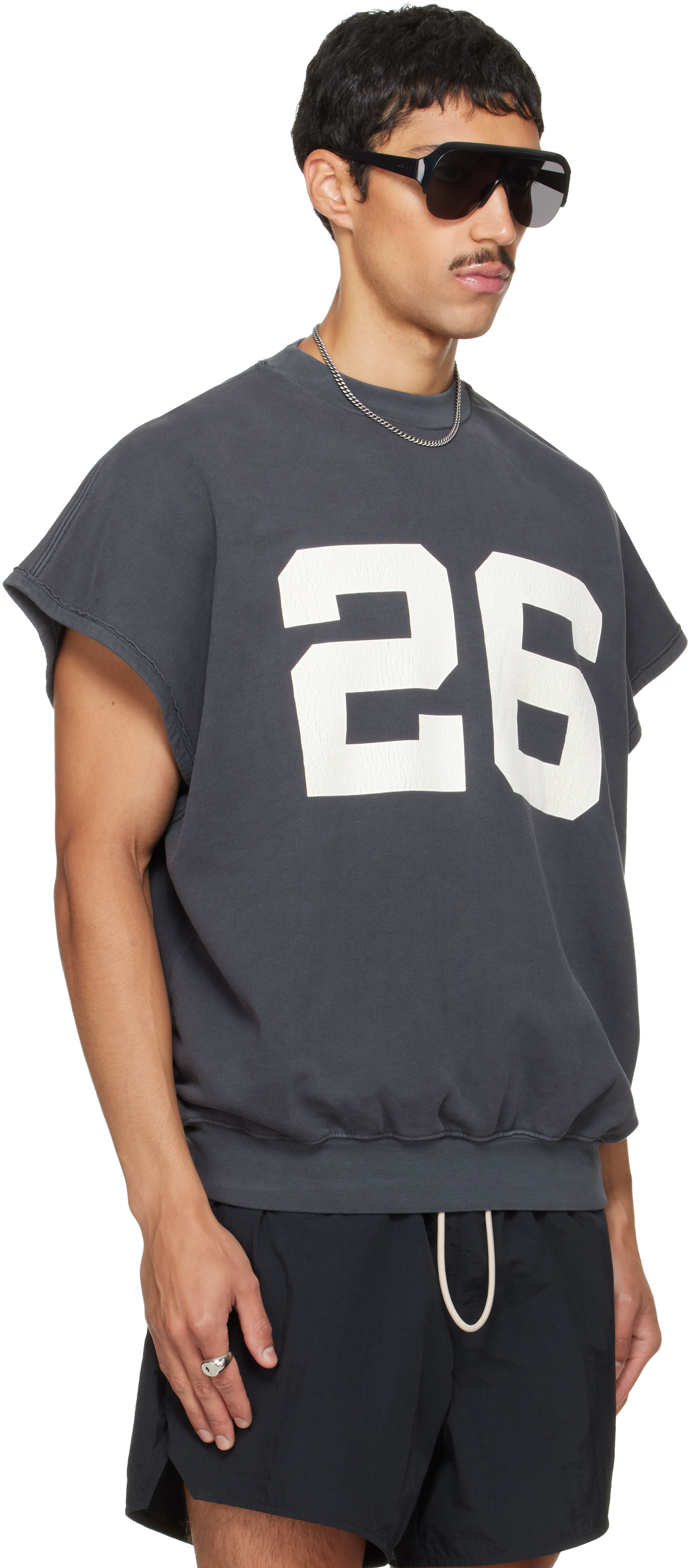 Fear of God ESSENTIALS - Pull molletonné décontracté gris à envers molletonné