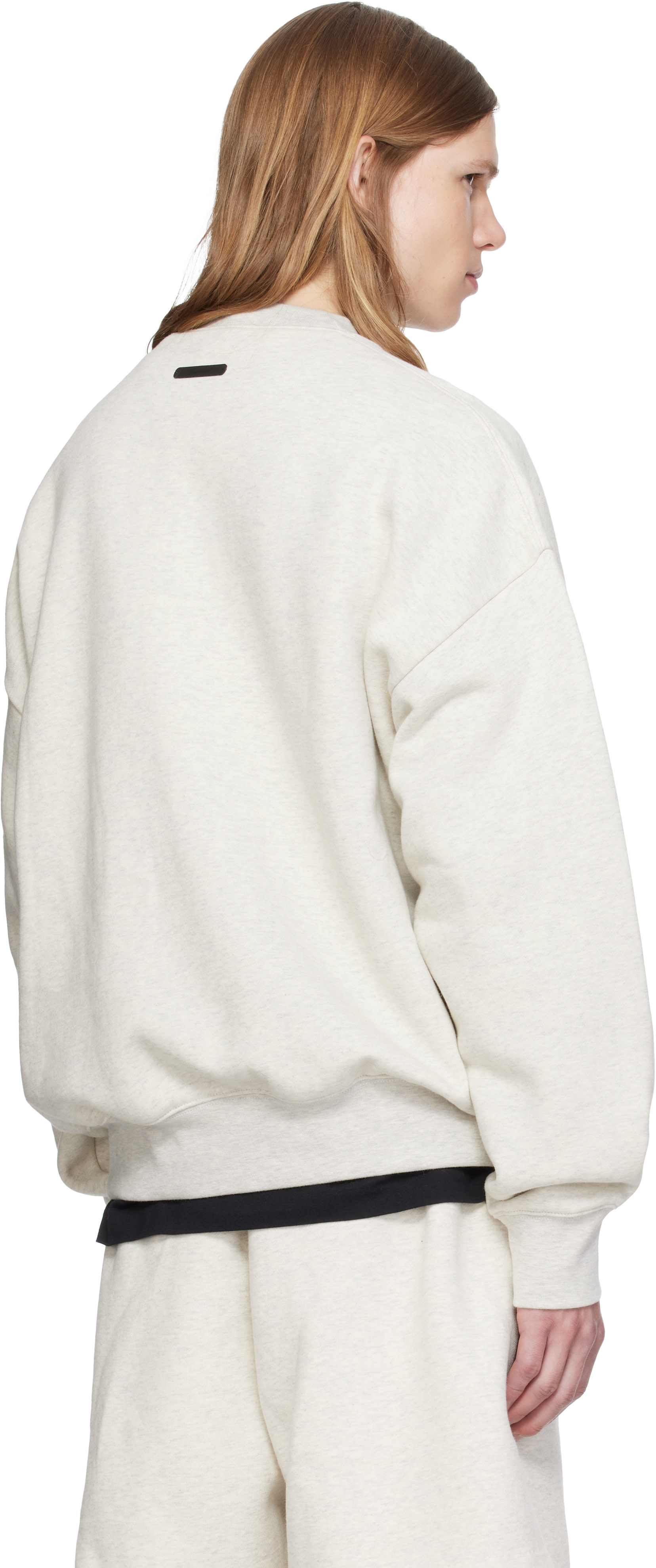 Fear of God ESSENTIALS - Gray Classic Crewneck Sweatshirt