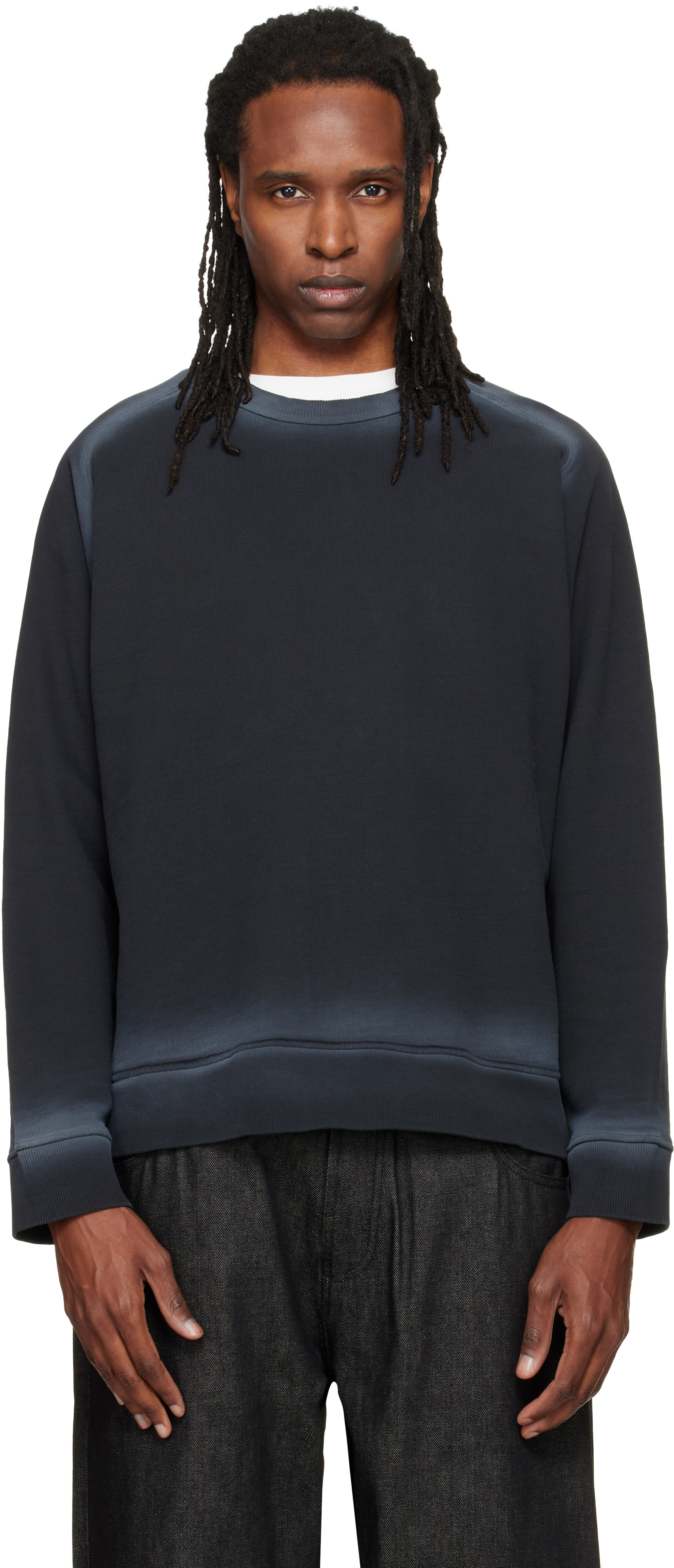 YMC - Pull molletonné Almost Grown noir