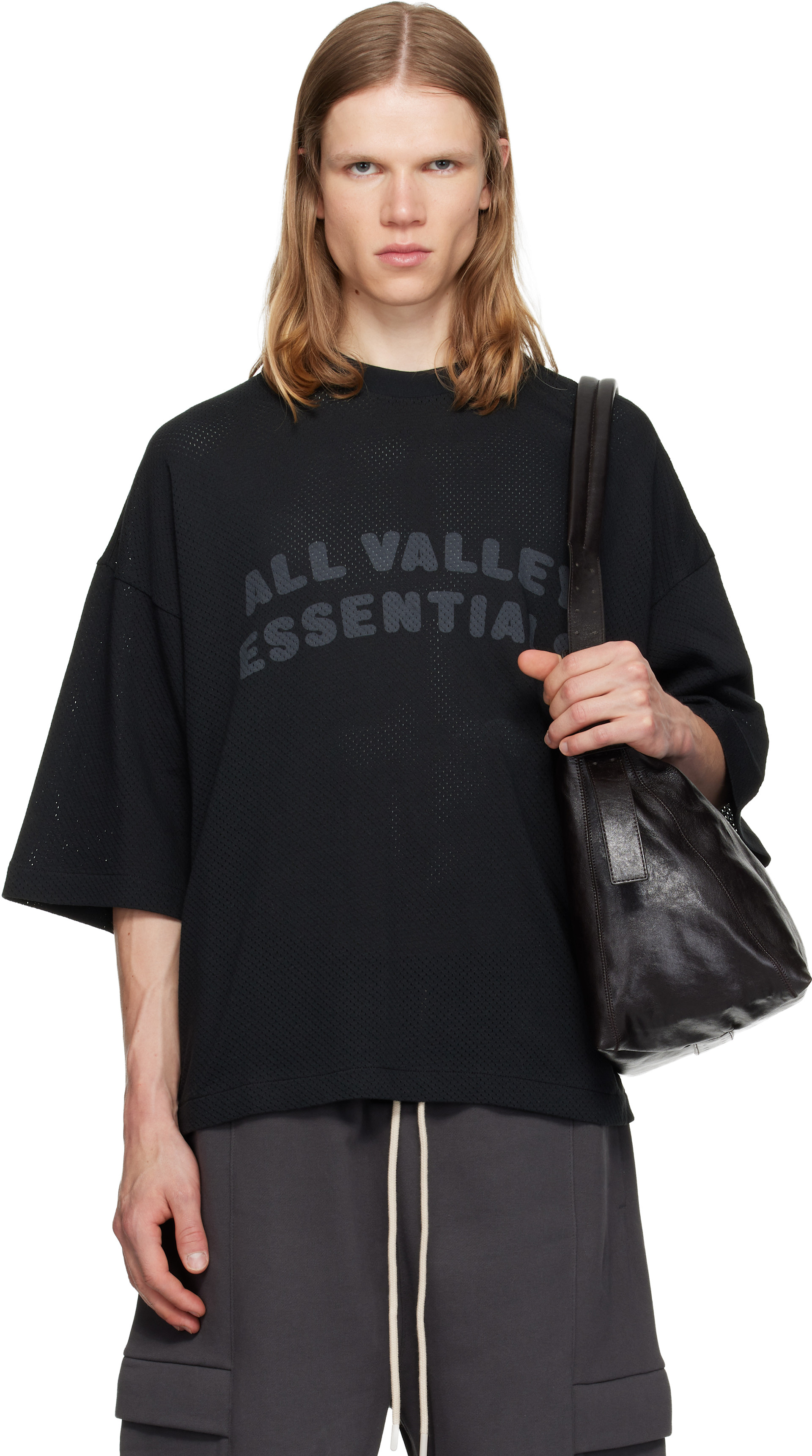 Fear of God ESSENTIALS - Black Merch T-shirt