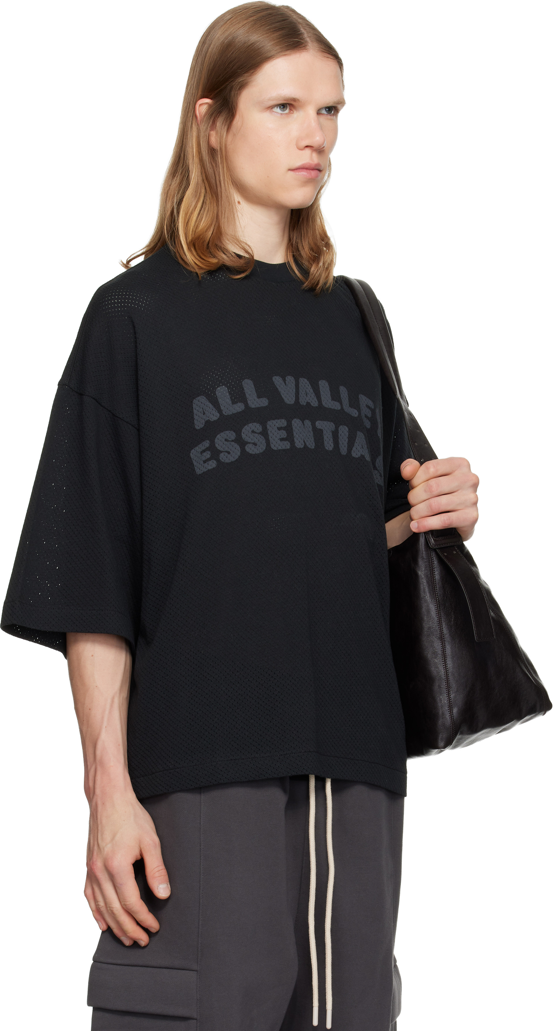 Fear of God ESSENTIALS - Black Merch T-shirt
