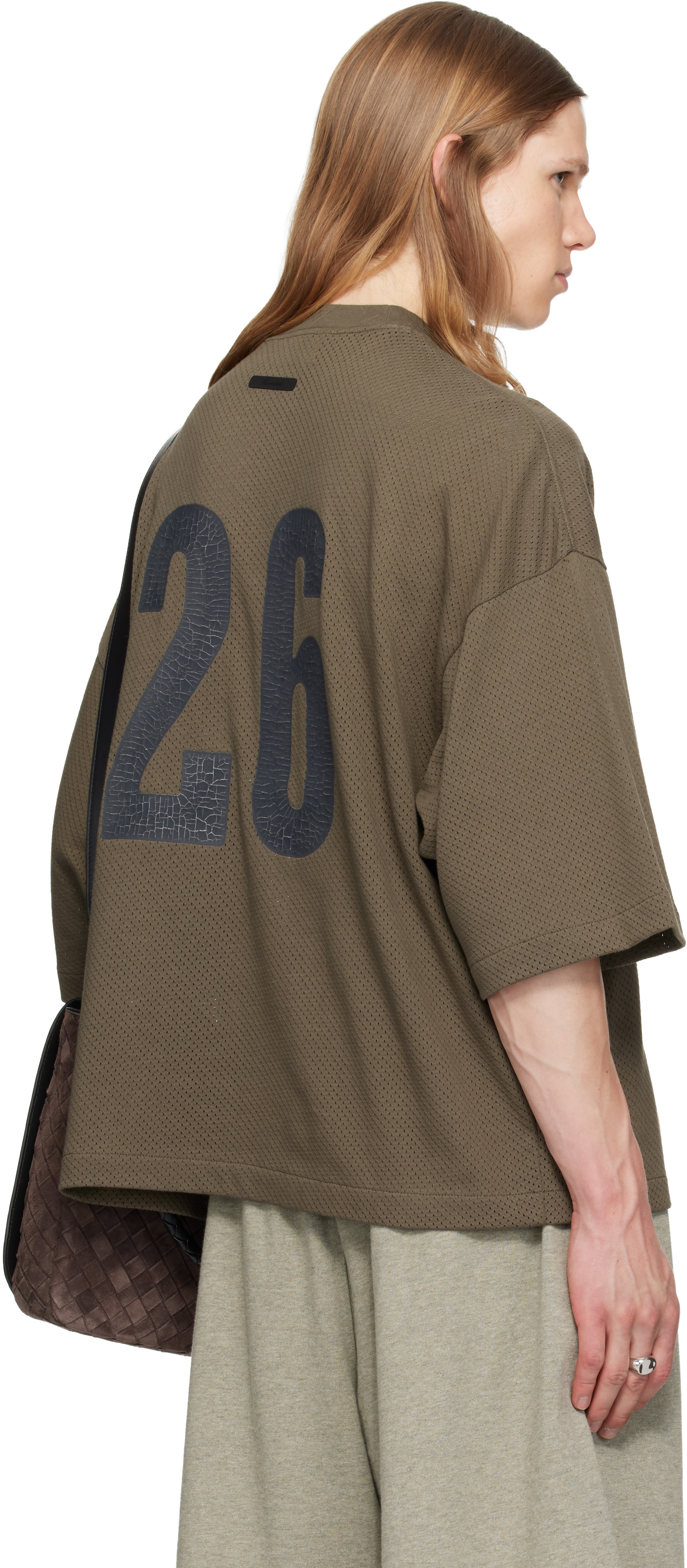 Fear of God ESSENTIALS - T-shirt Merch kaki