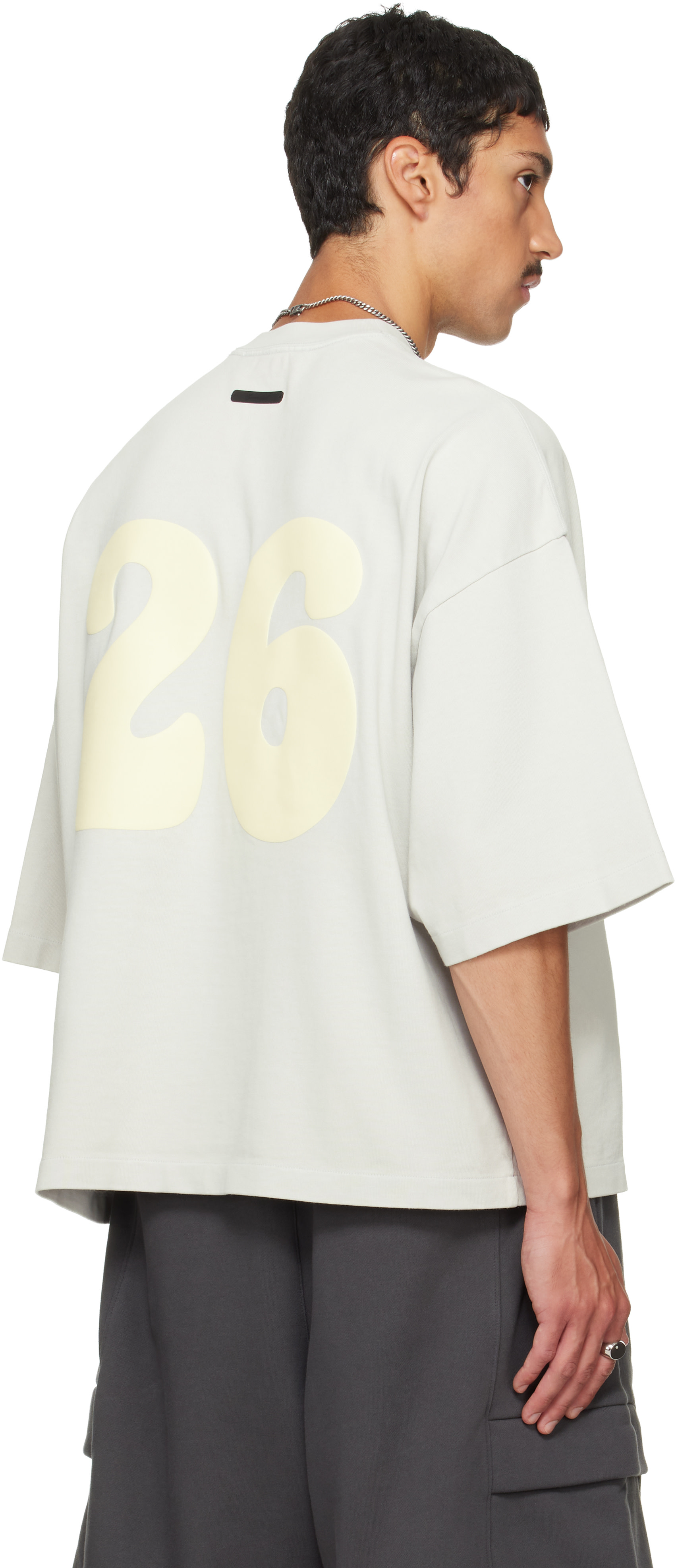 Fear of God ESSENTIALS - T-shirt Merch gris