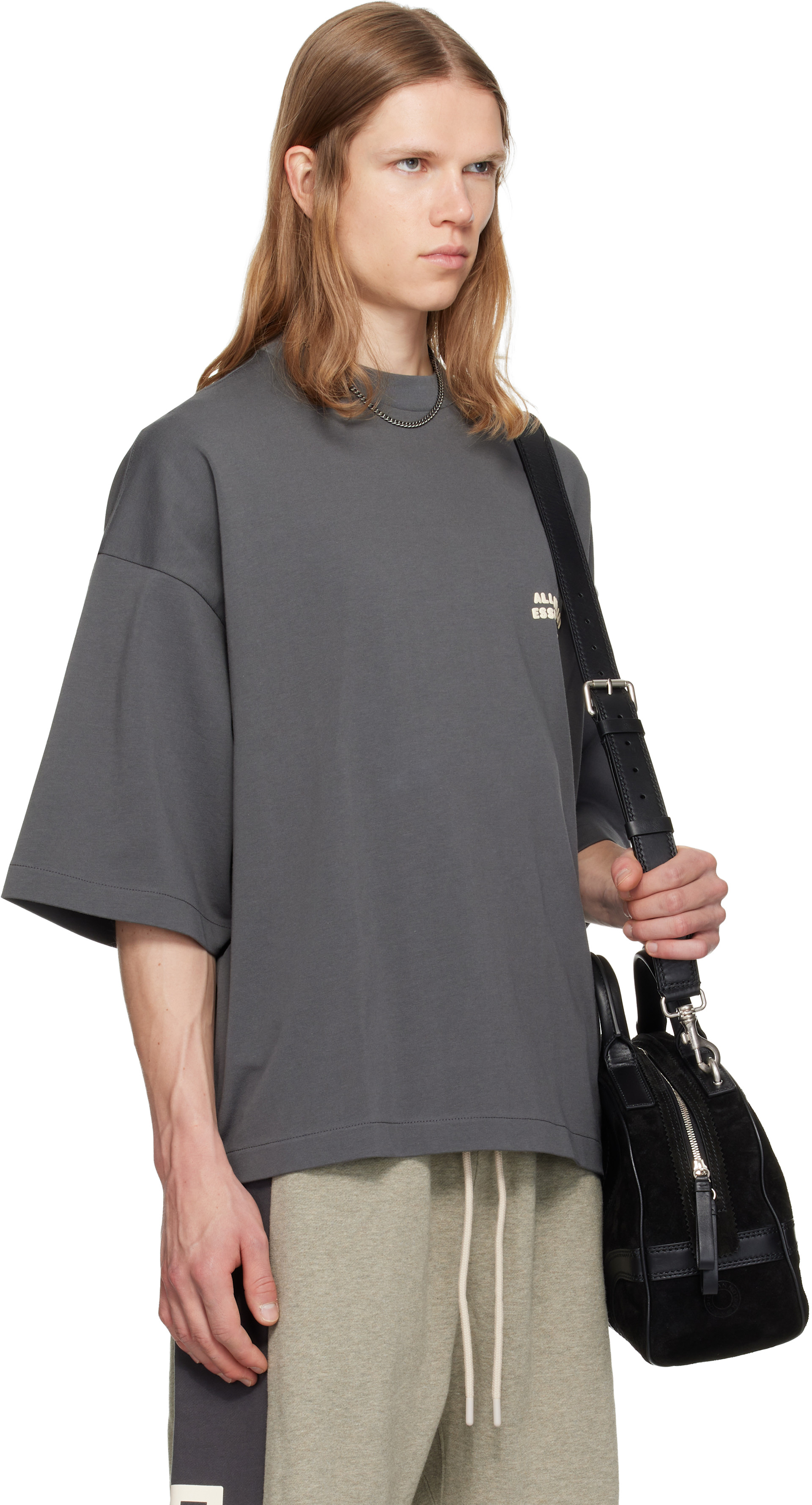 Fear of God ESSENTIALS - T-shirt Merch gris