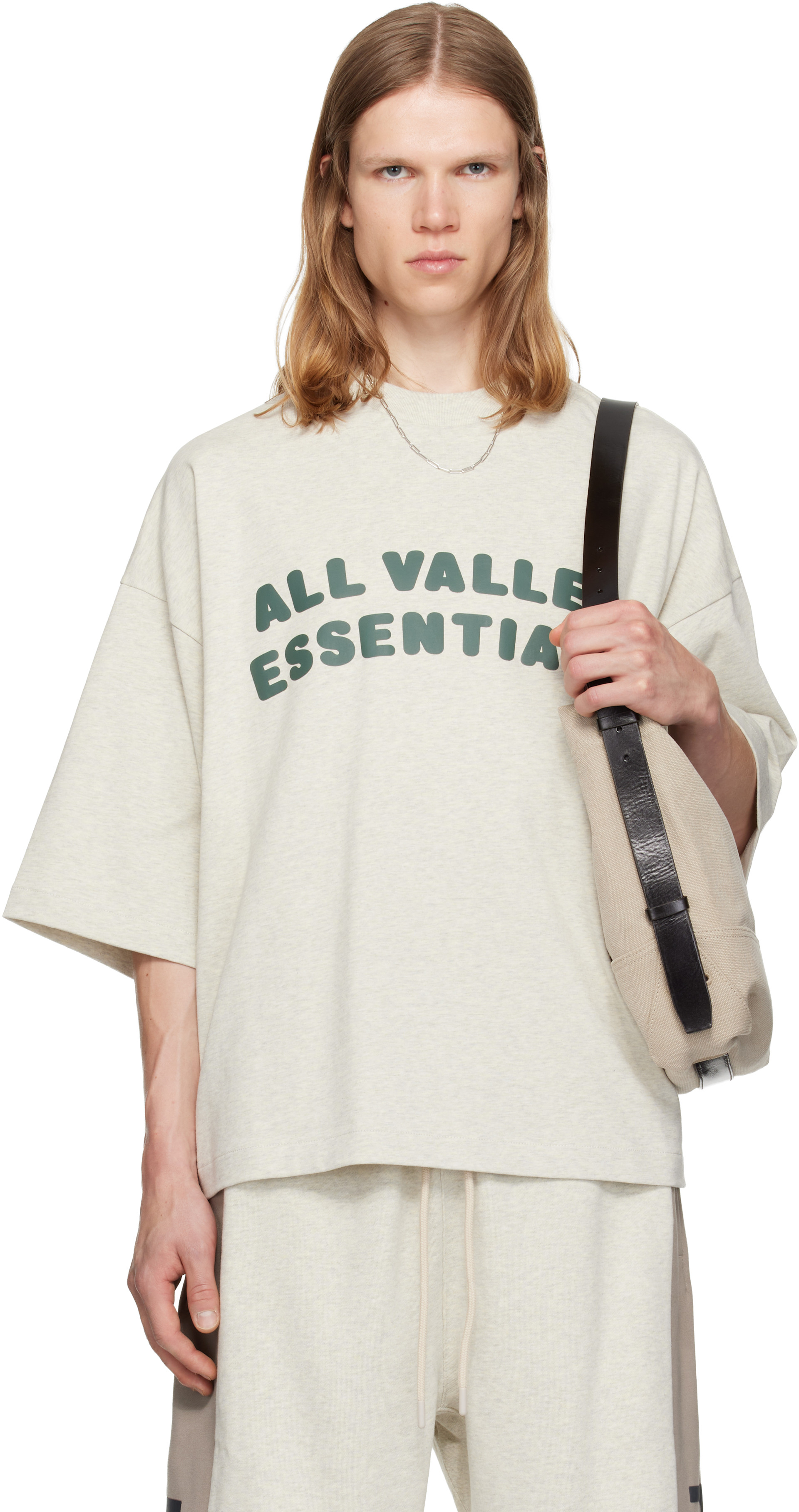 Fear of God ESSENTIALS - T-shirt Merch gris