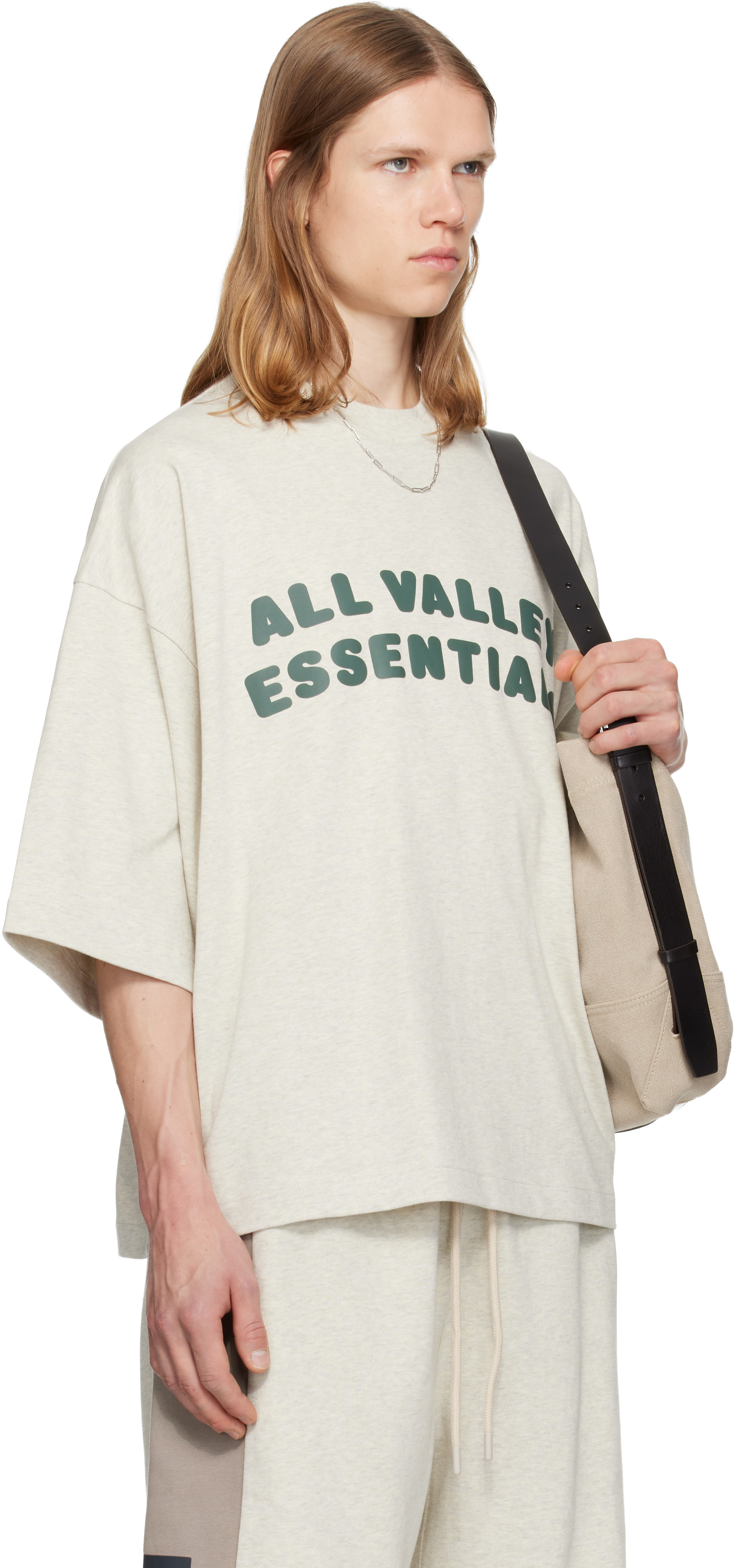 Fear of God ESSENTIALS - T-shirt Merch gris