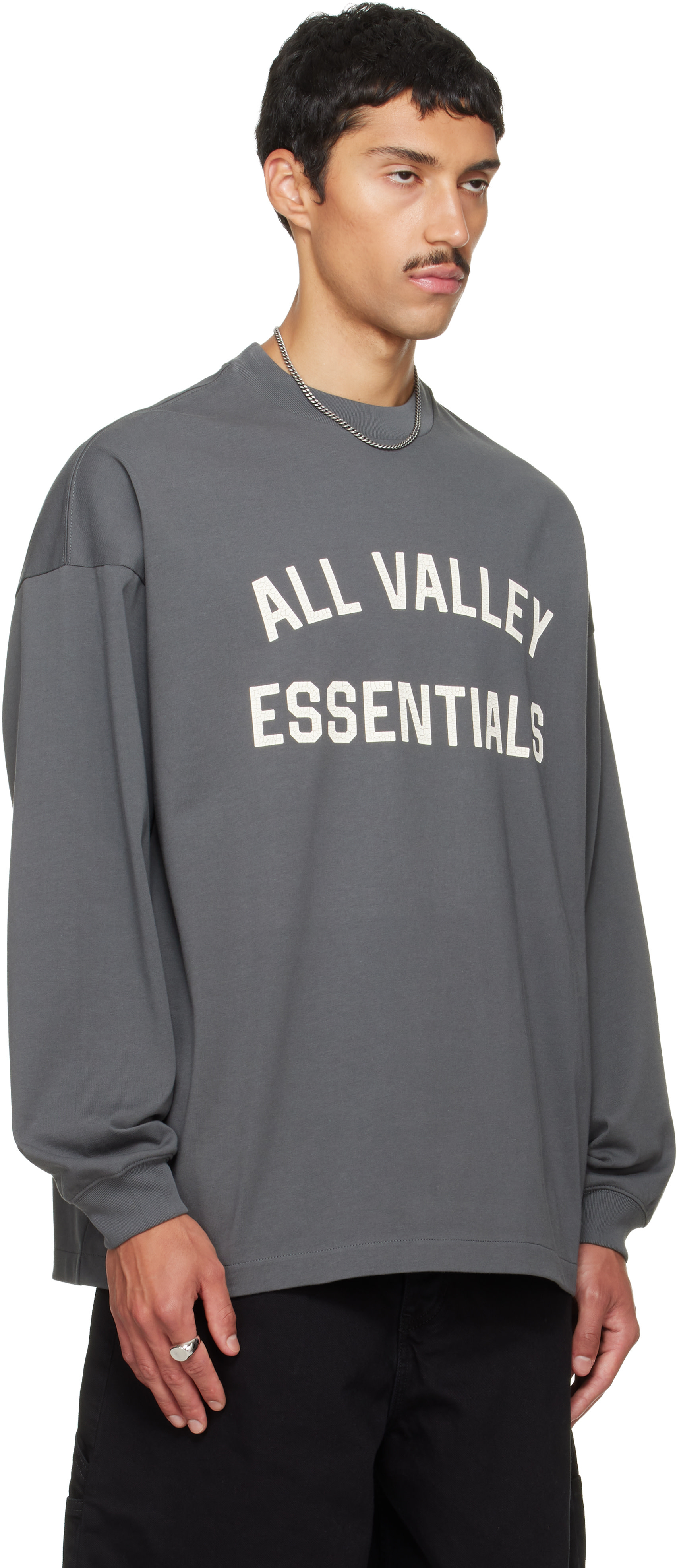 Fear of God ESSENTIALS - 그레이 머치 티셔츠