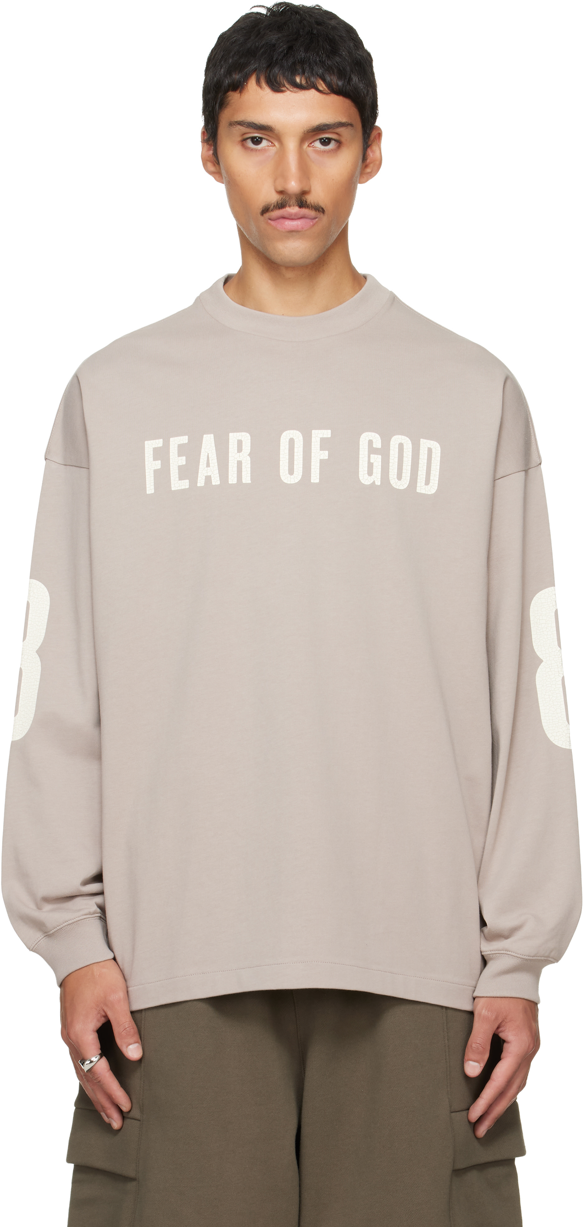 Fear of God ESSENTIALS - 그레이 머치 티셔츠