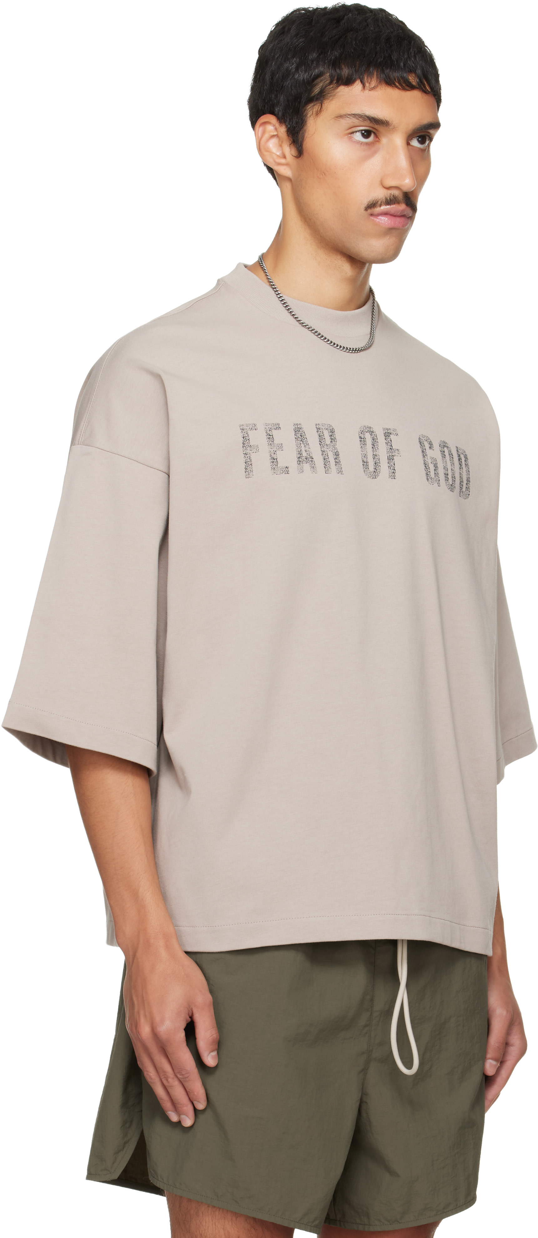 Fear of God ESSENTIALS - T-shirt Merch gris