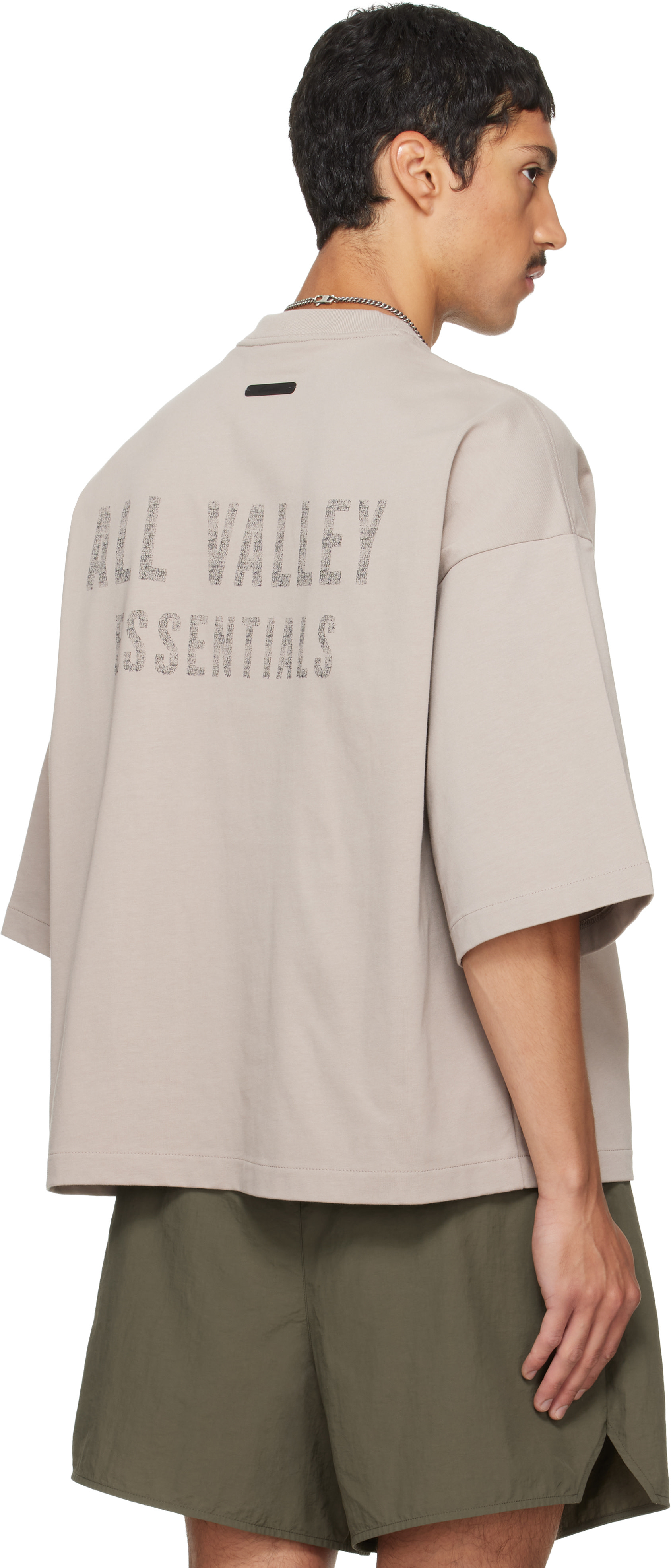 Fear of God ESSENTIALS - T-shirt Merch gris
