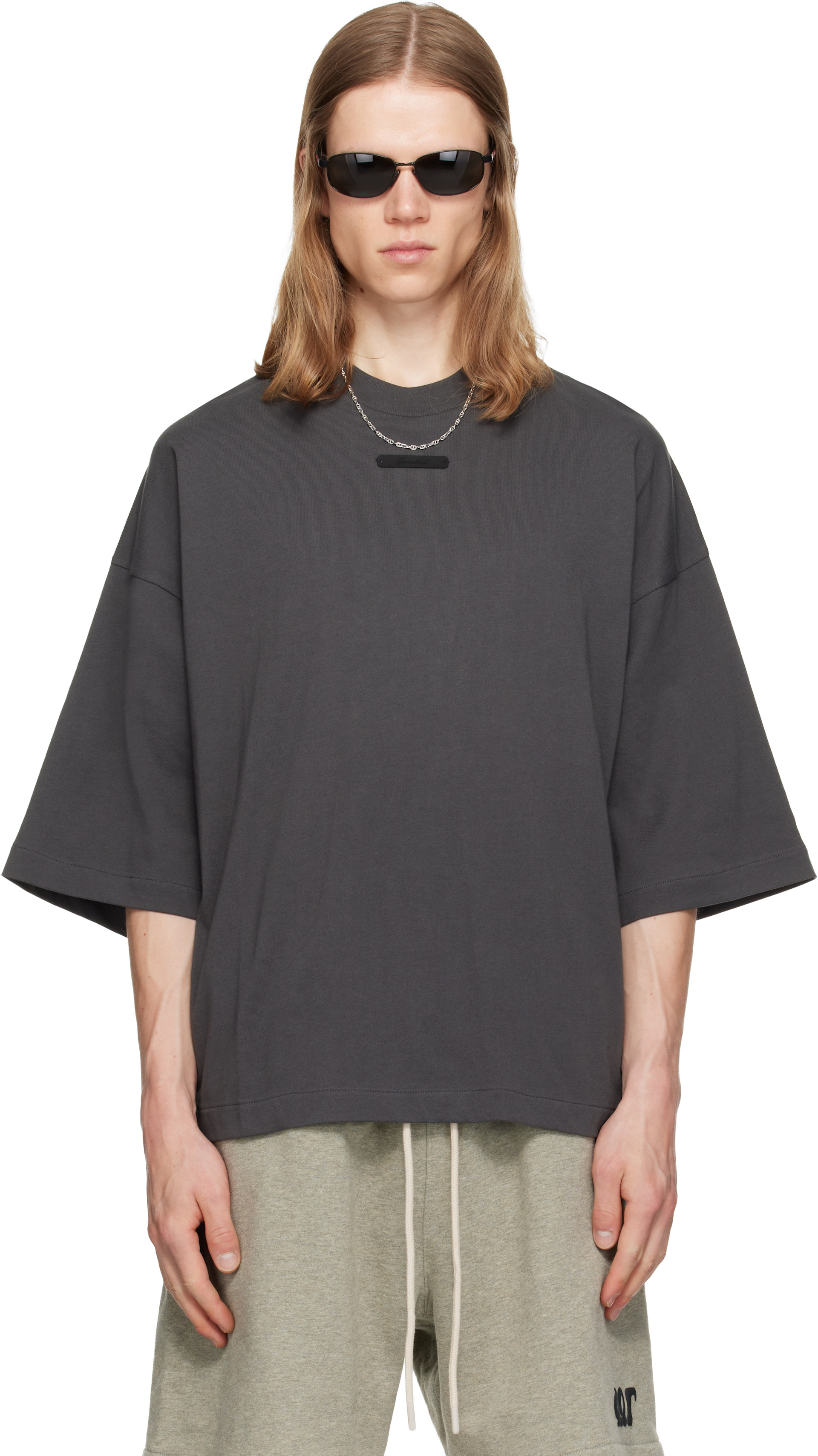 Fear of God ESSENTIALS - T-shirt Merch gris