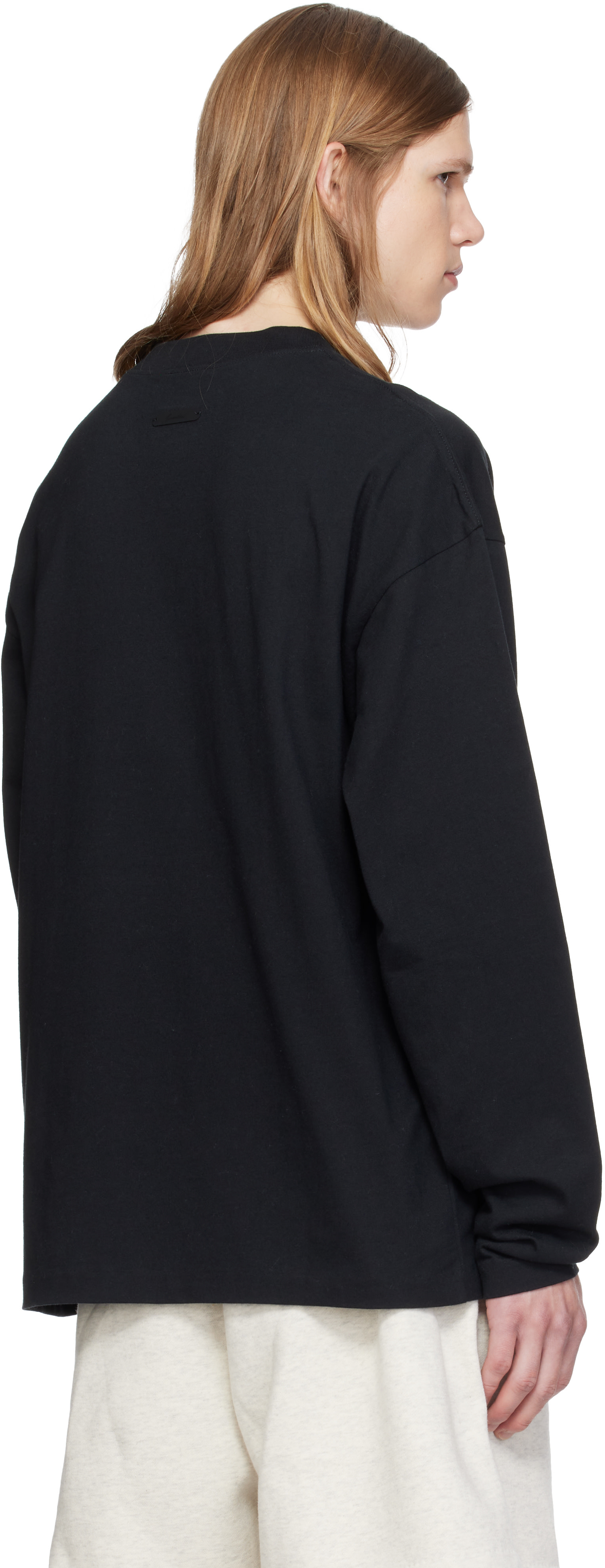 Fear of God ESSENTIALS - 블랙 클래식 티셔츠