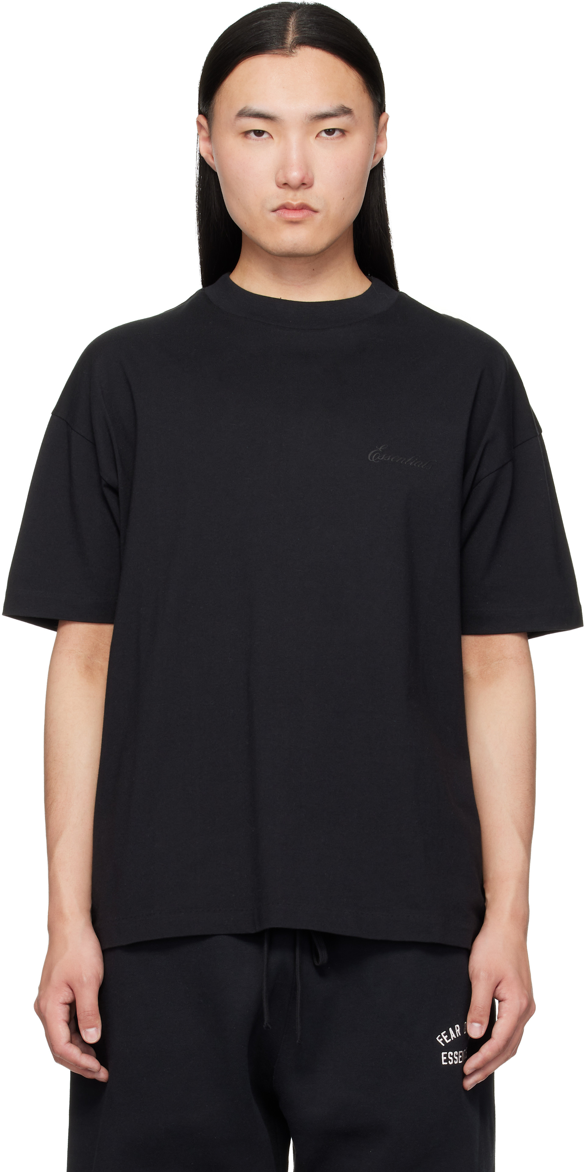 Fear of God ESSENTIALS - Black Classic T-shirt