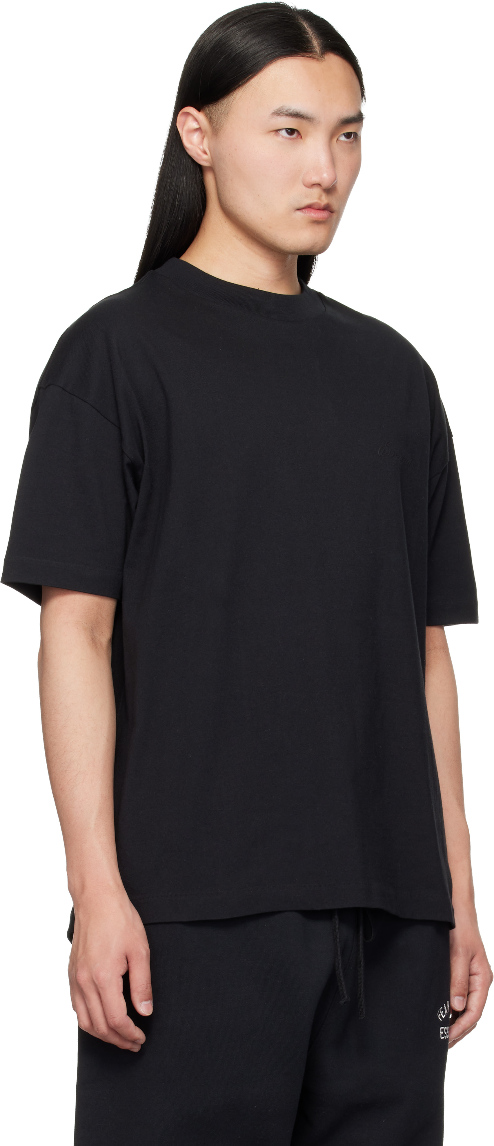 Fear of God ESSENTIALS - Black Classic T-shirt