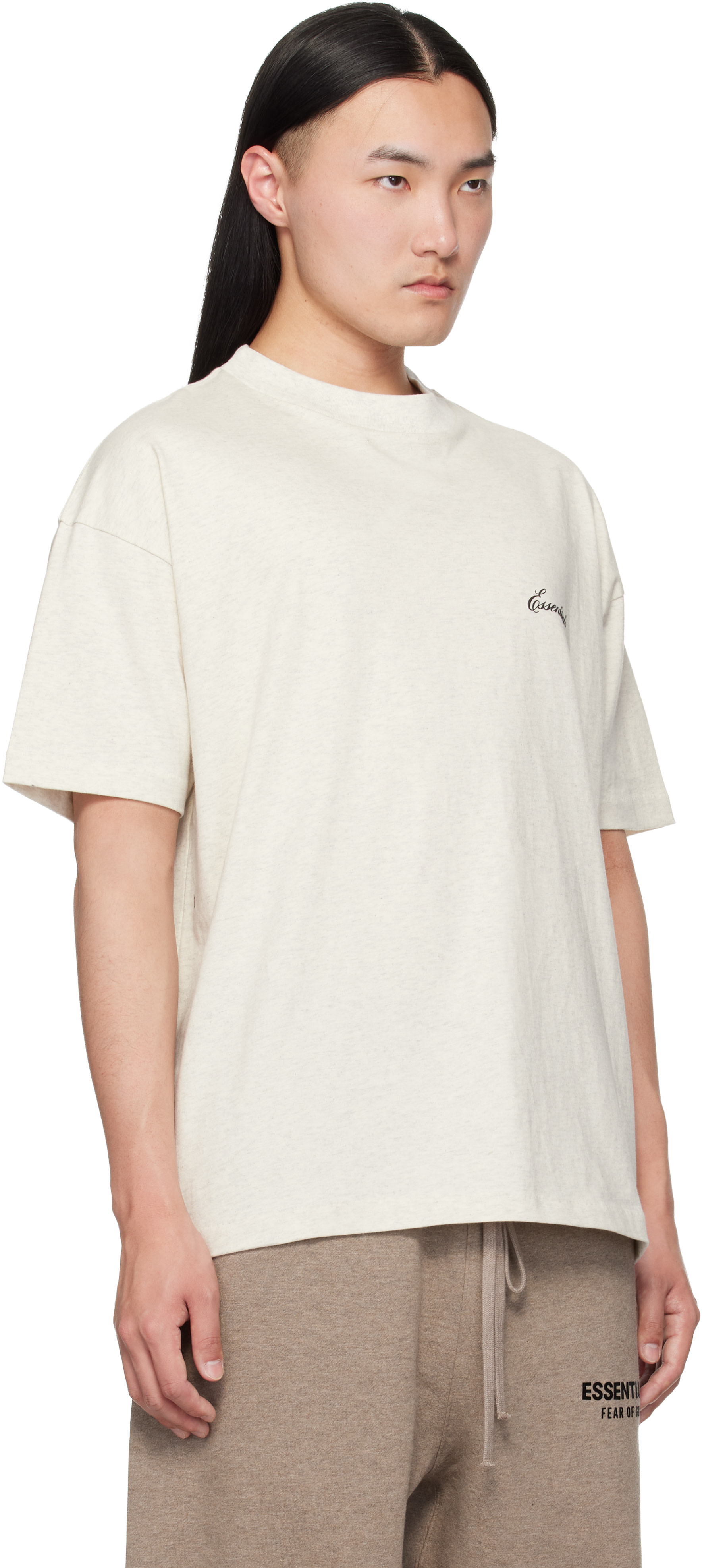 Fear of God ESSENTIALS - Off-White Classic T-shirt