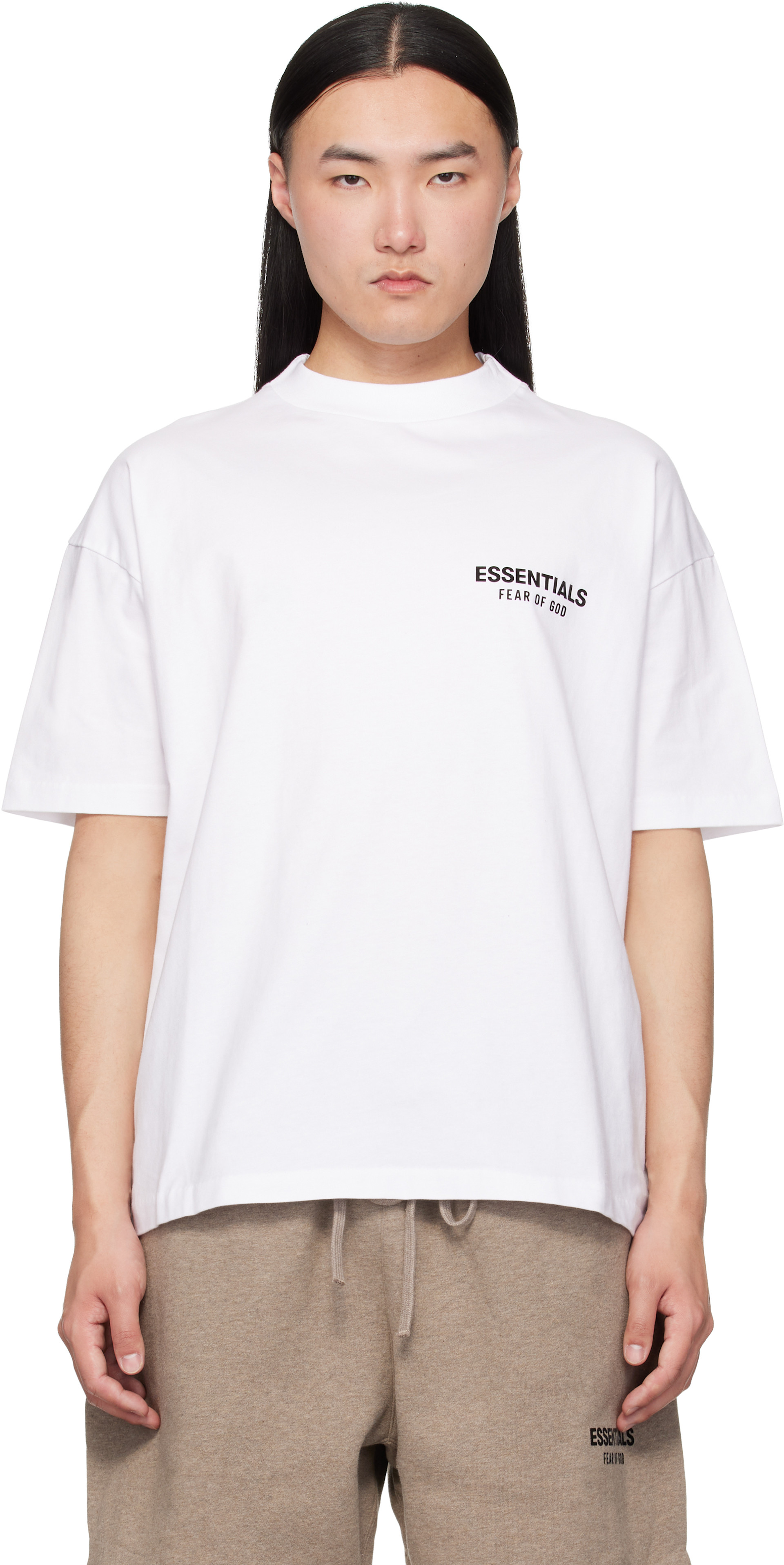 Fear of God ESSENTIALS - White Classic T-shirt