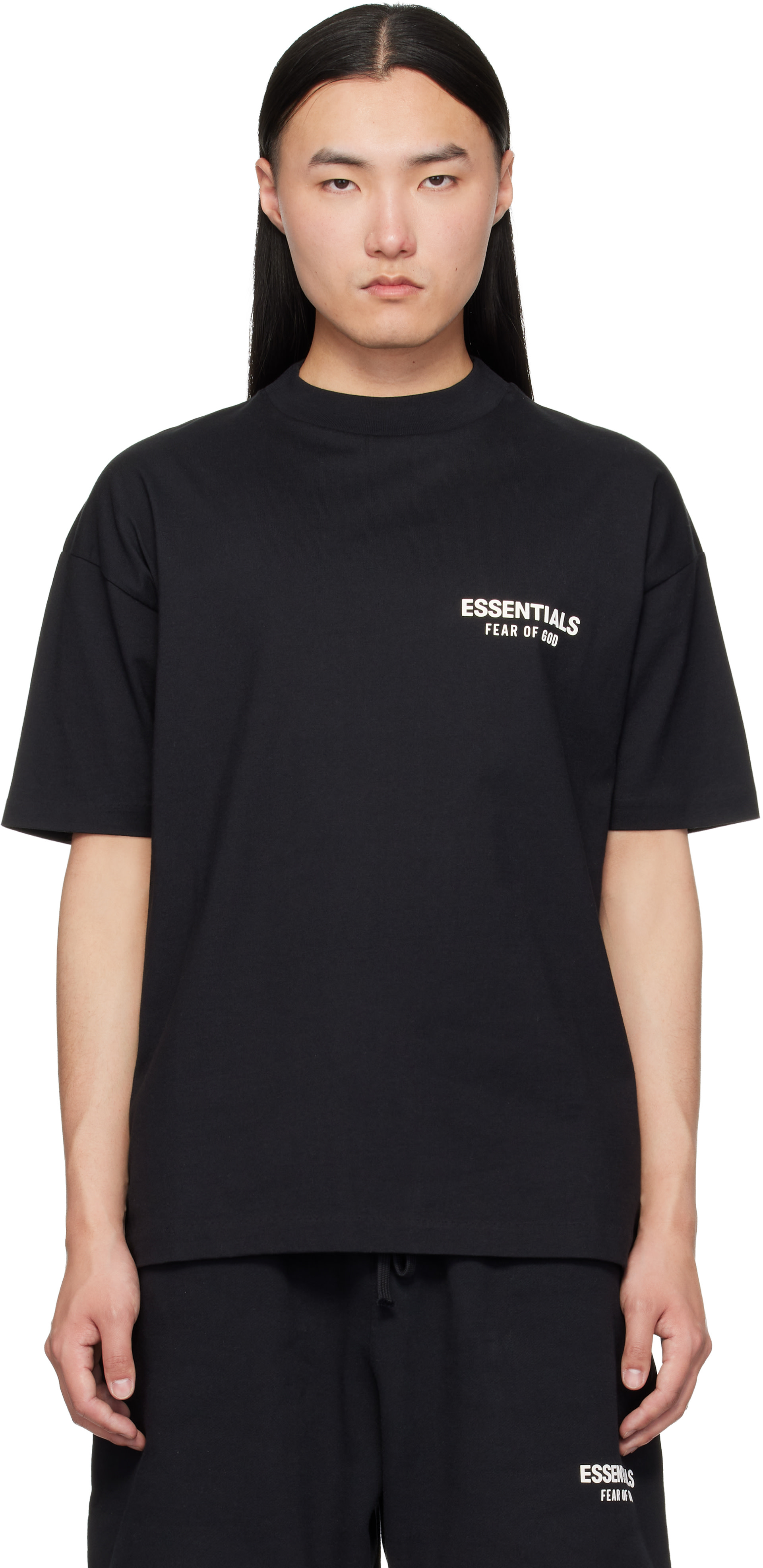 Fear of God ESSENTIALS - T-shirt noir