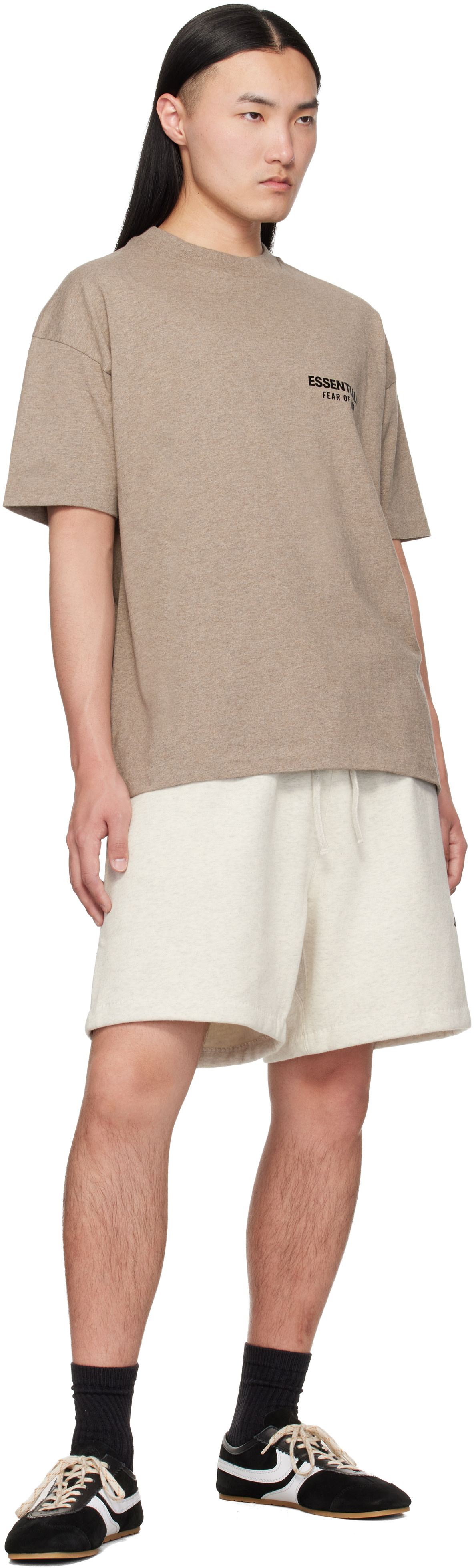 Fear of God ESSENTIALS - Beige Classic T-shirt