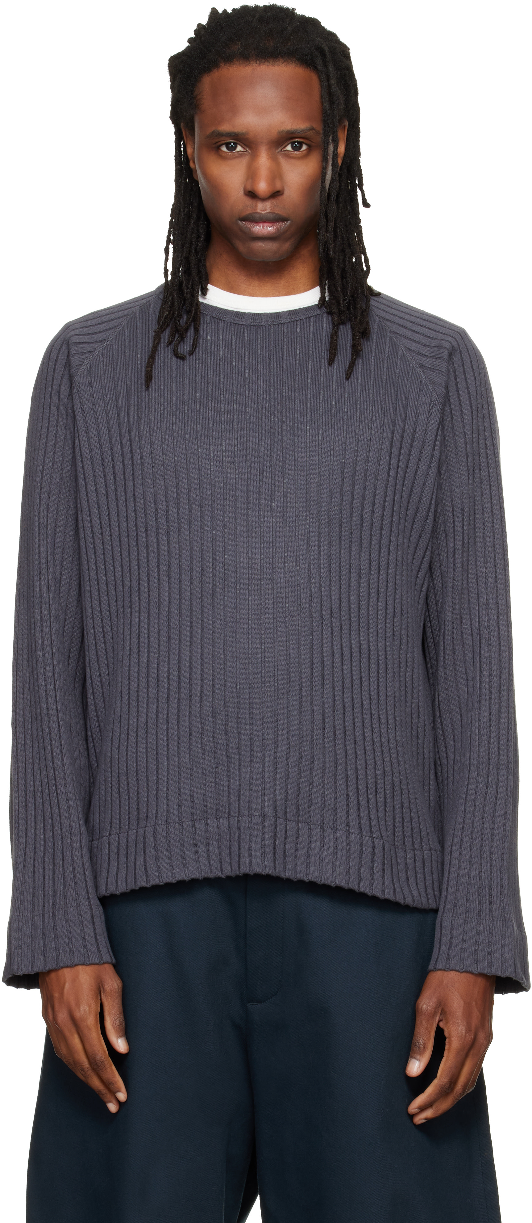 YMC - Gray C86 Raglan T-shirt