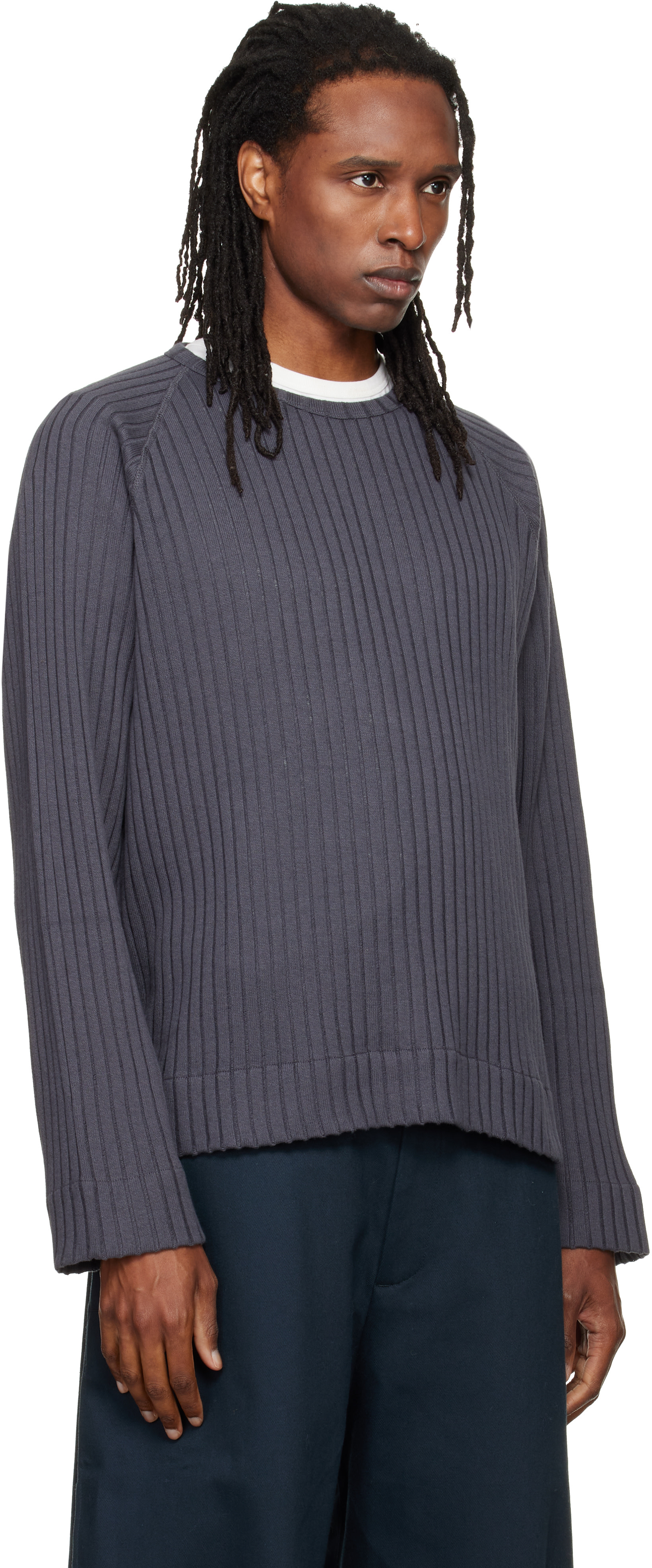 YMC - Gray C86 Raglan T-shirt