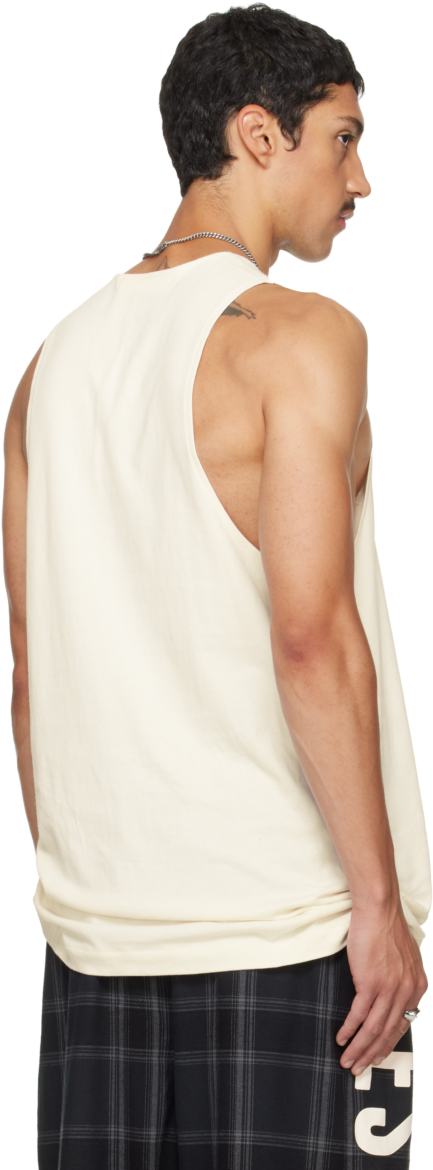 Fear of God ESSENTIALS - Off-White Essential Tank Top