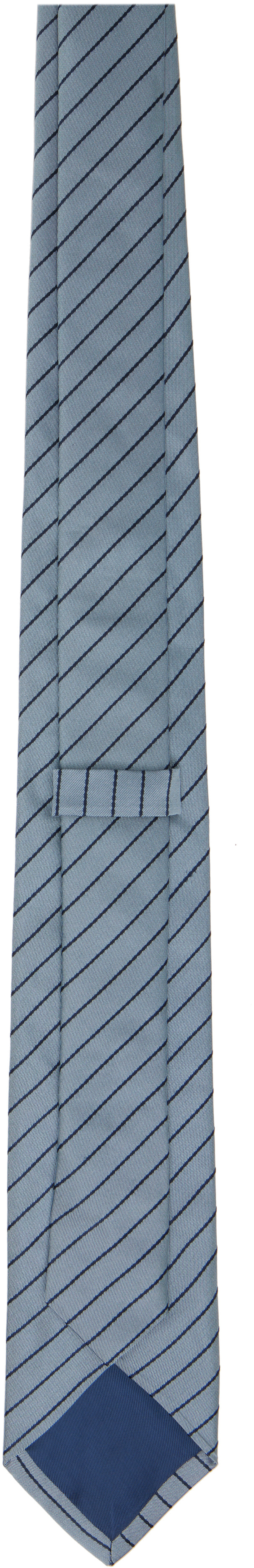 Carter Young - SSENSE Exclusive Blue Silk Tie