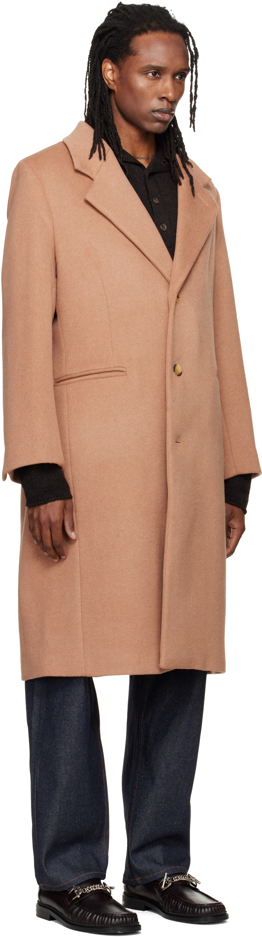Carter Young - Tan Cashmere Hewitt Coat