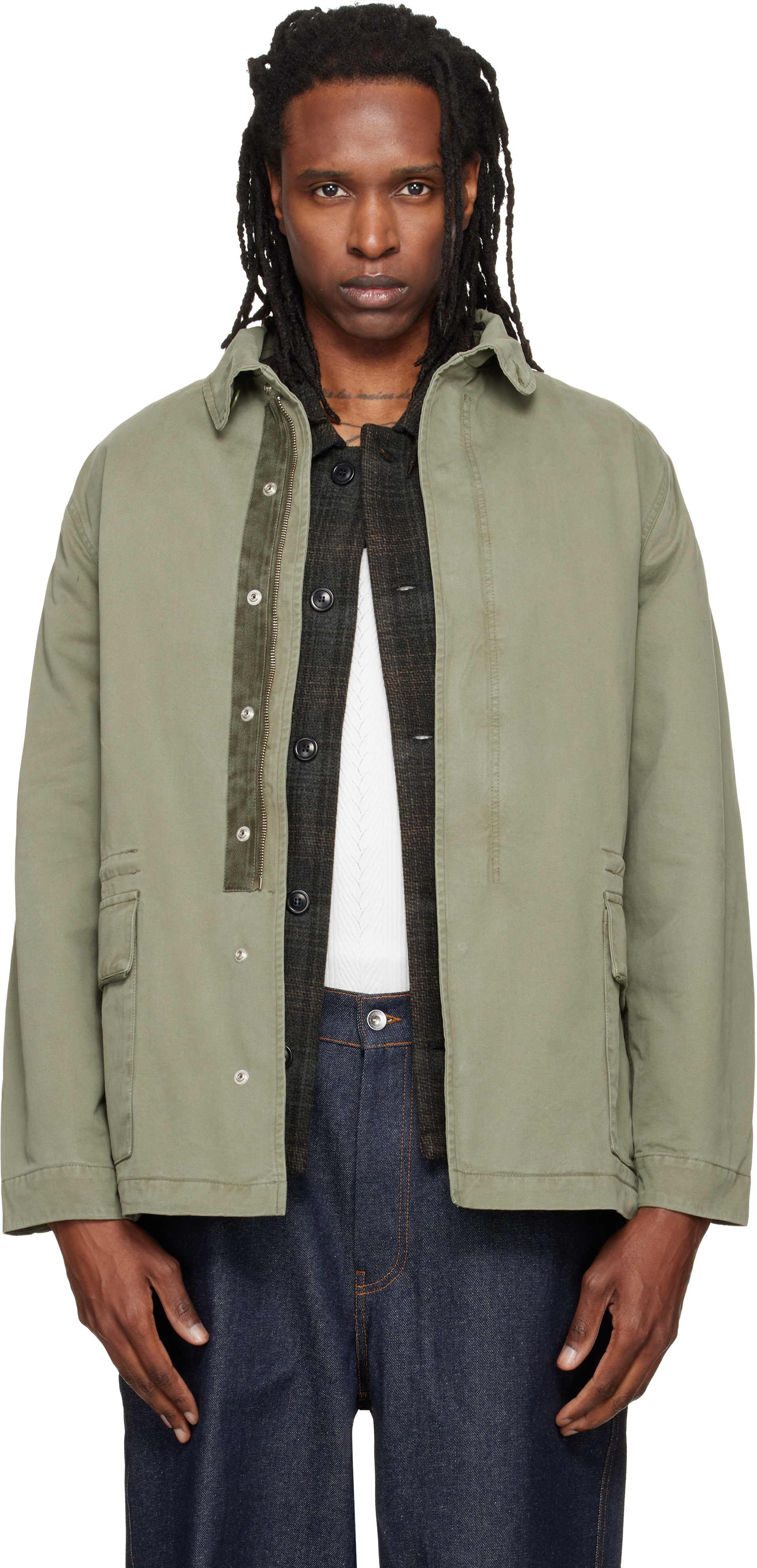 Carter Young - Khaki Hayes Field Jacket