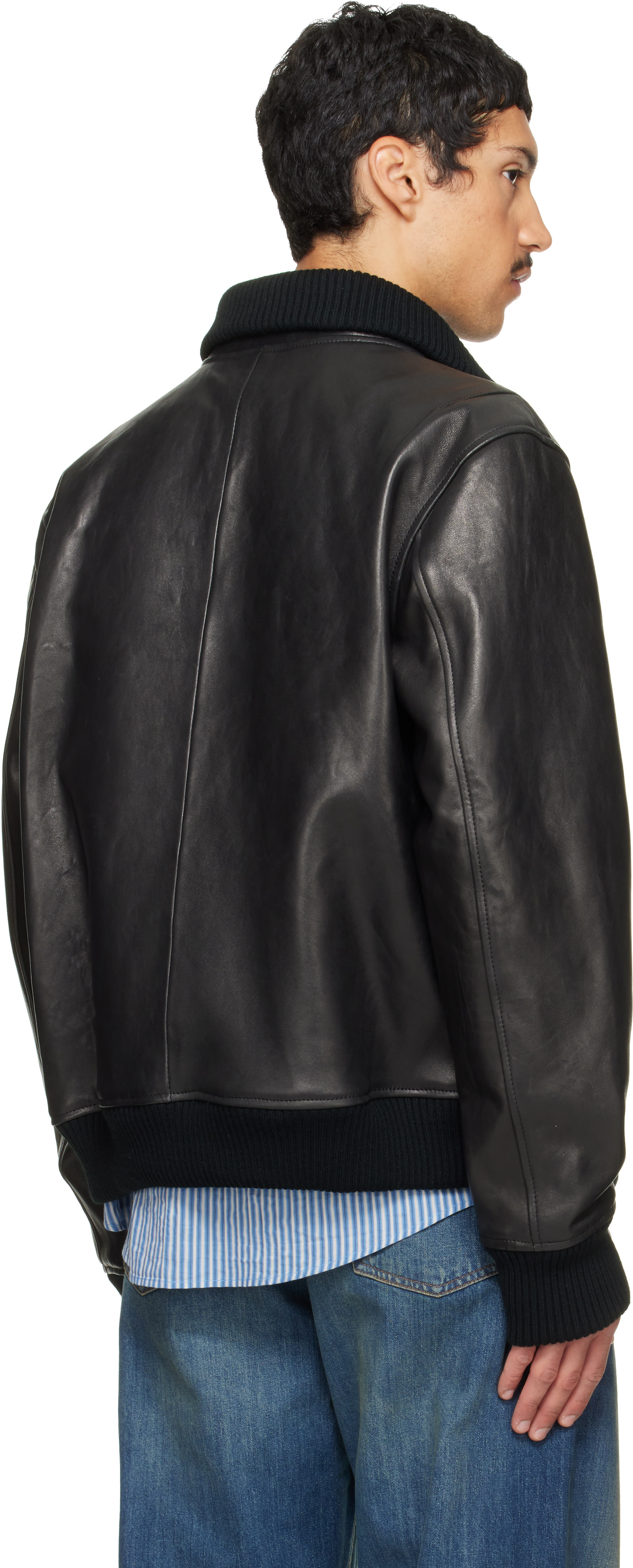 Carter Young - Black Murphy Leather Jacket