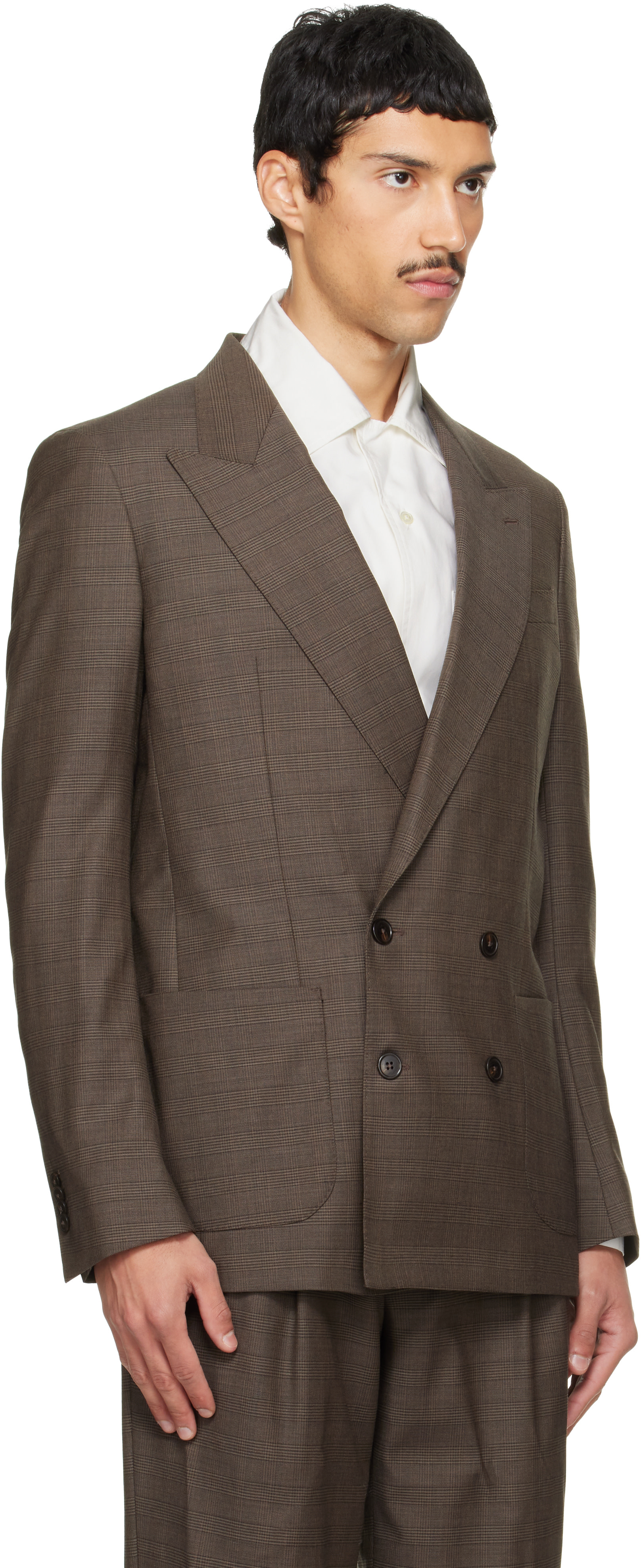 Carter Young - Brown Kirk Unstructured Blazer