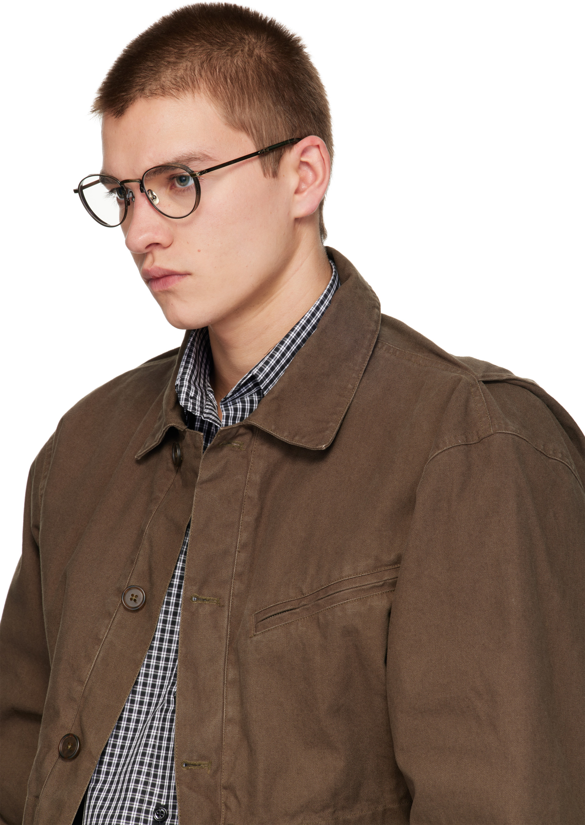 Matsuda - Lunettes M3164 gris acier