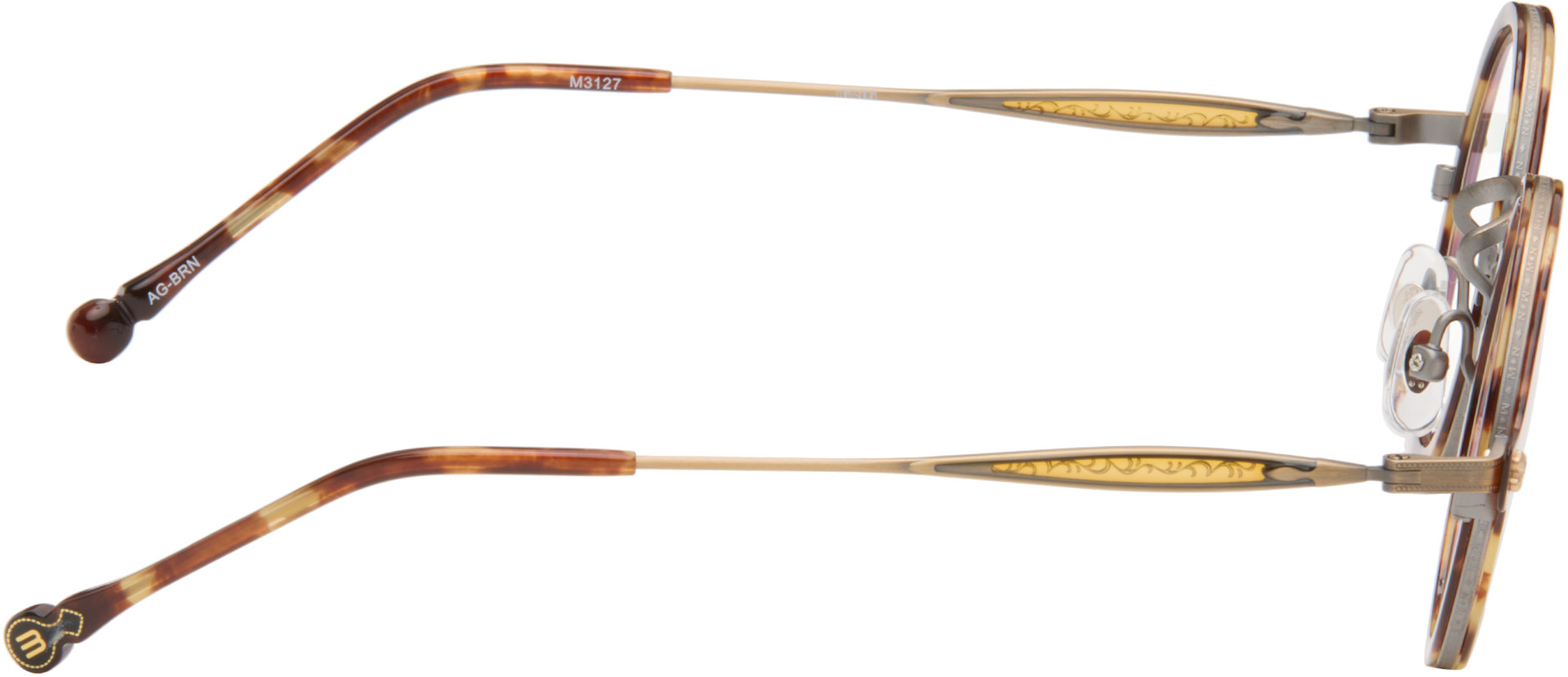 Matsuda - Lunettes M3127 brunes