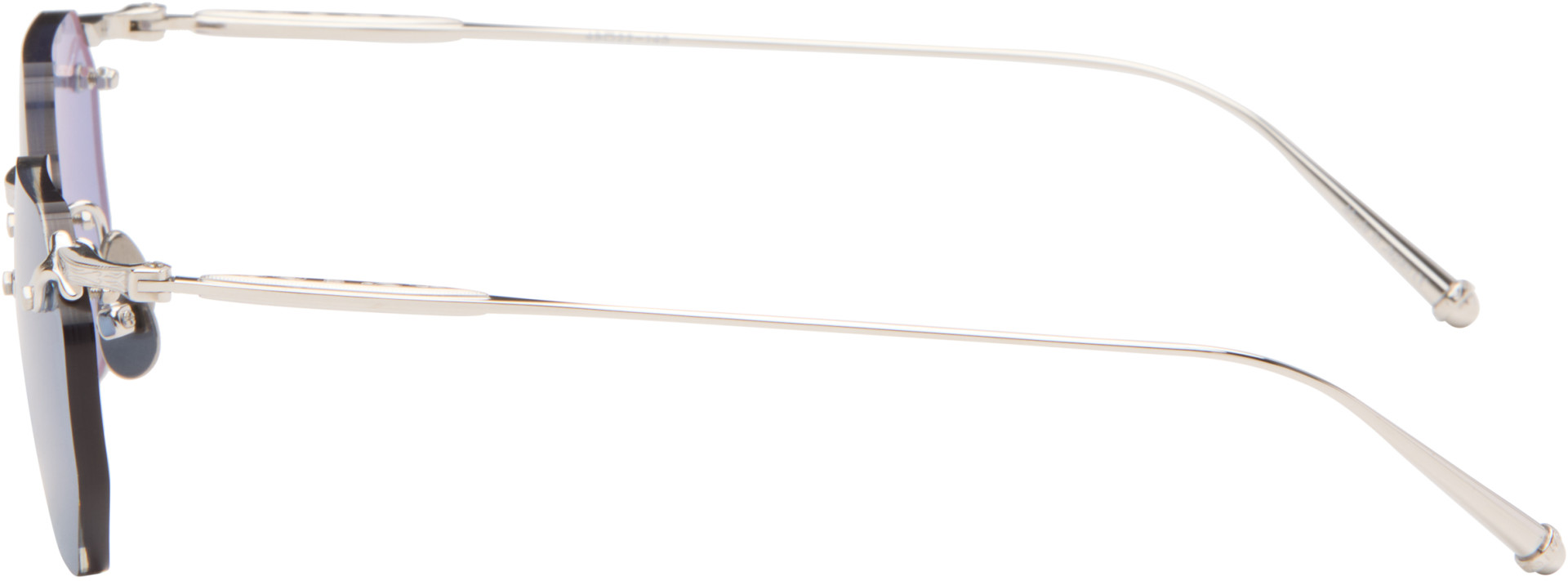 Matsuda - Lunettes de soleil M5012 argentées