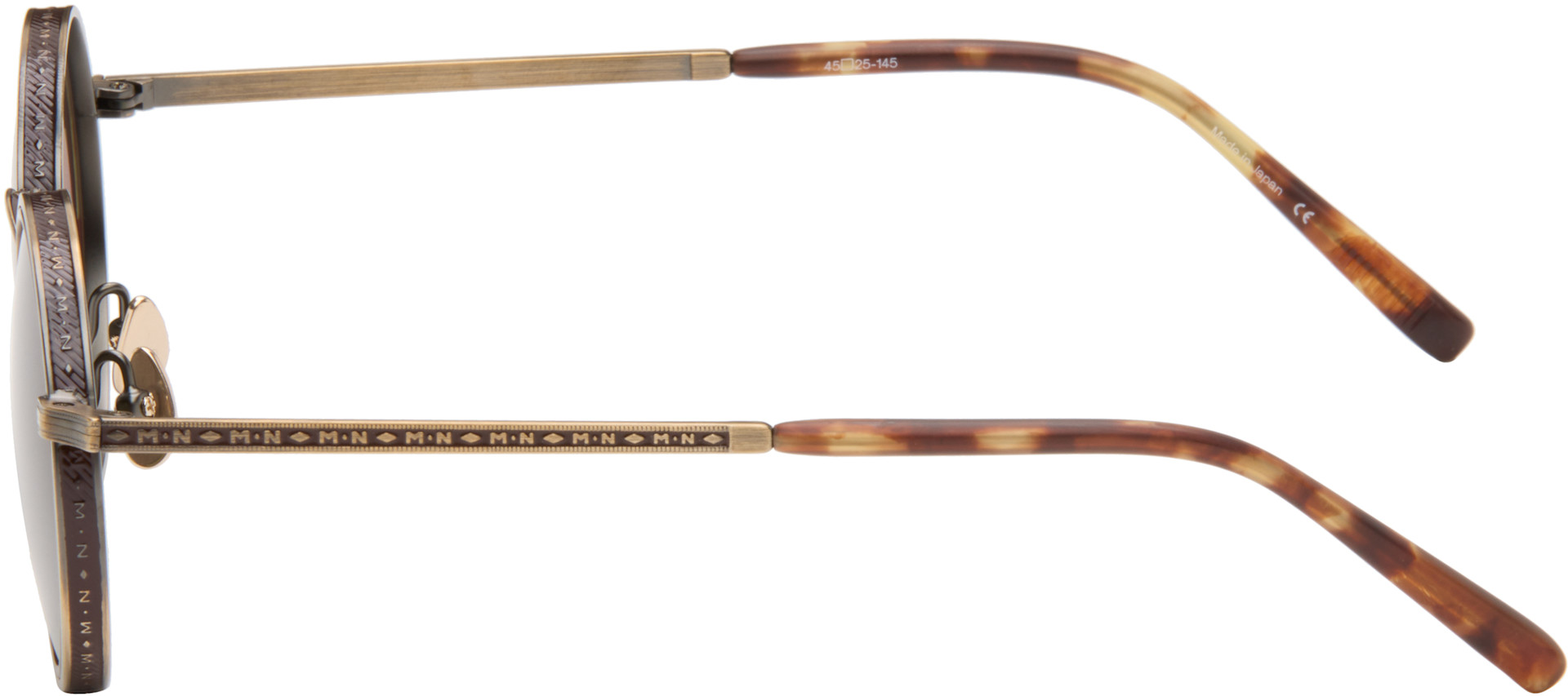 Matsuda - Lunettes de soleil M3100 dorées