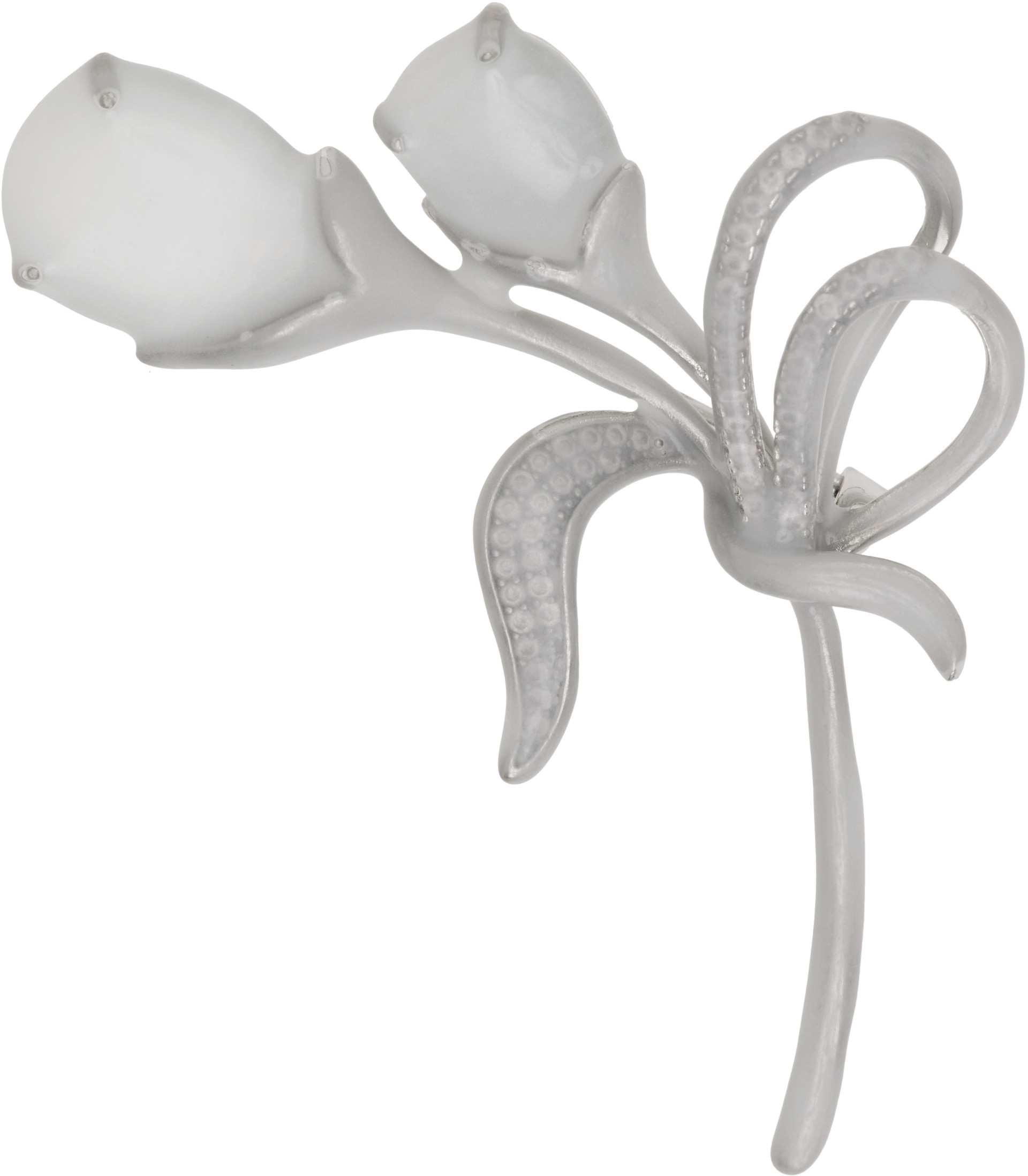 Maison Margiela　ブローチ Maison Margiela: Antiqued Wax Floral ブローチ | SSENSE 日本