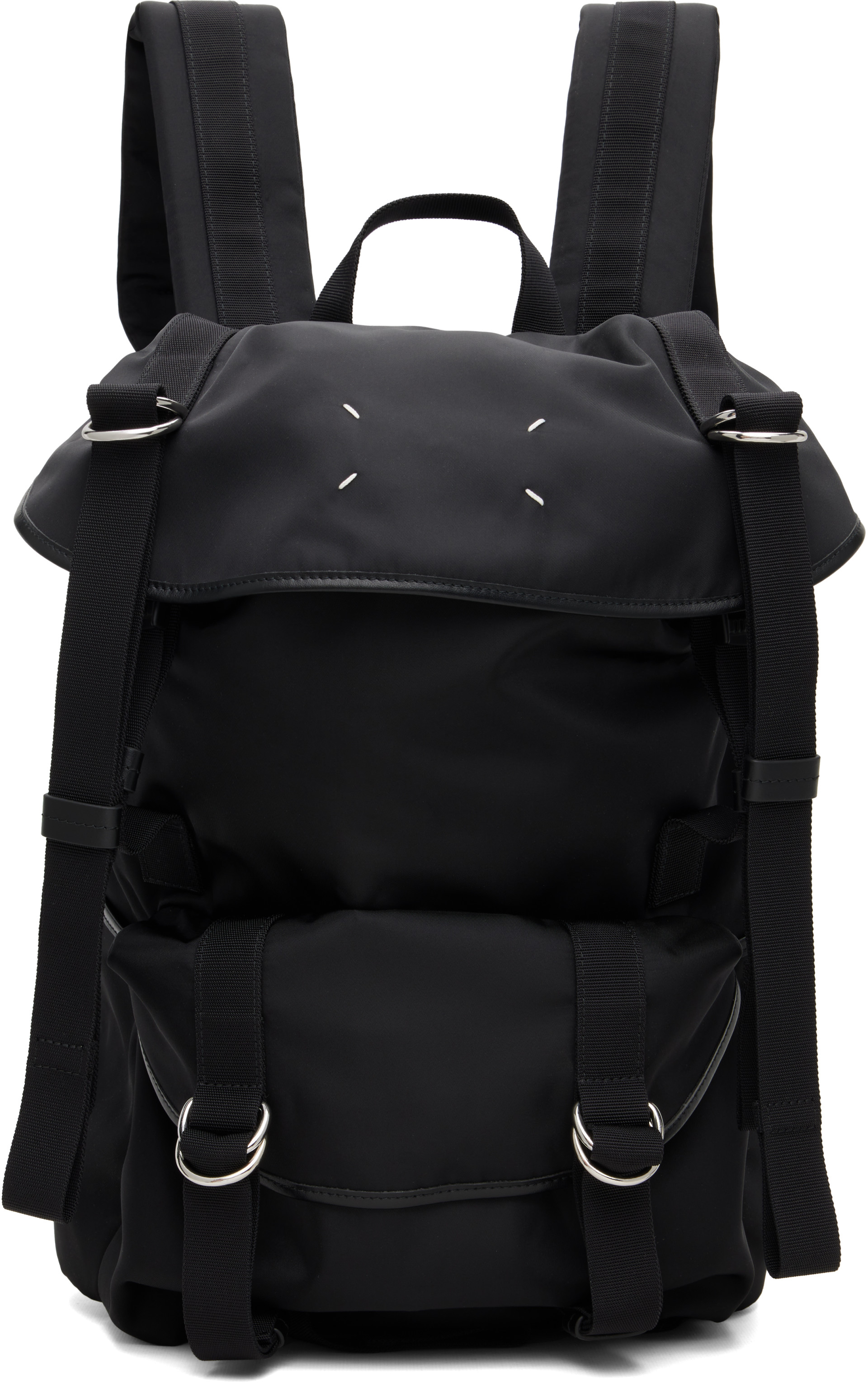 Maison Margiela - Black High Tech Medium Backpack